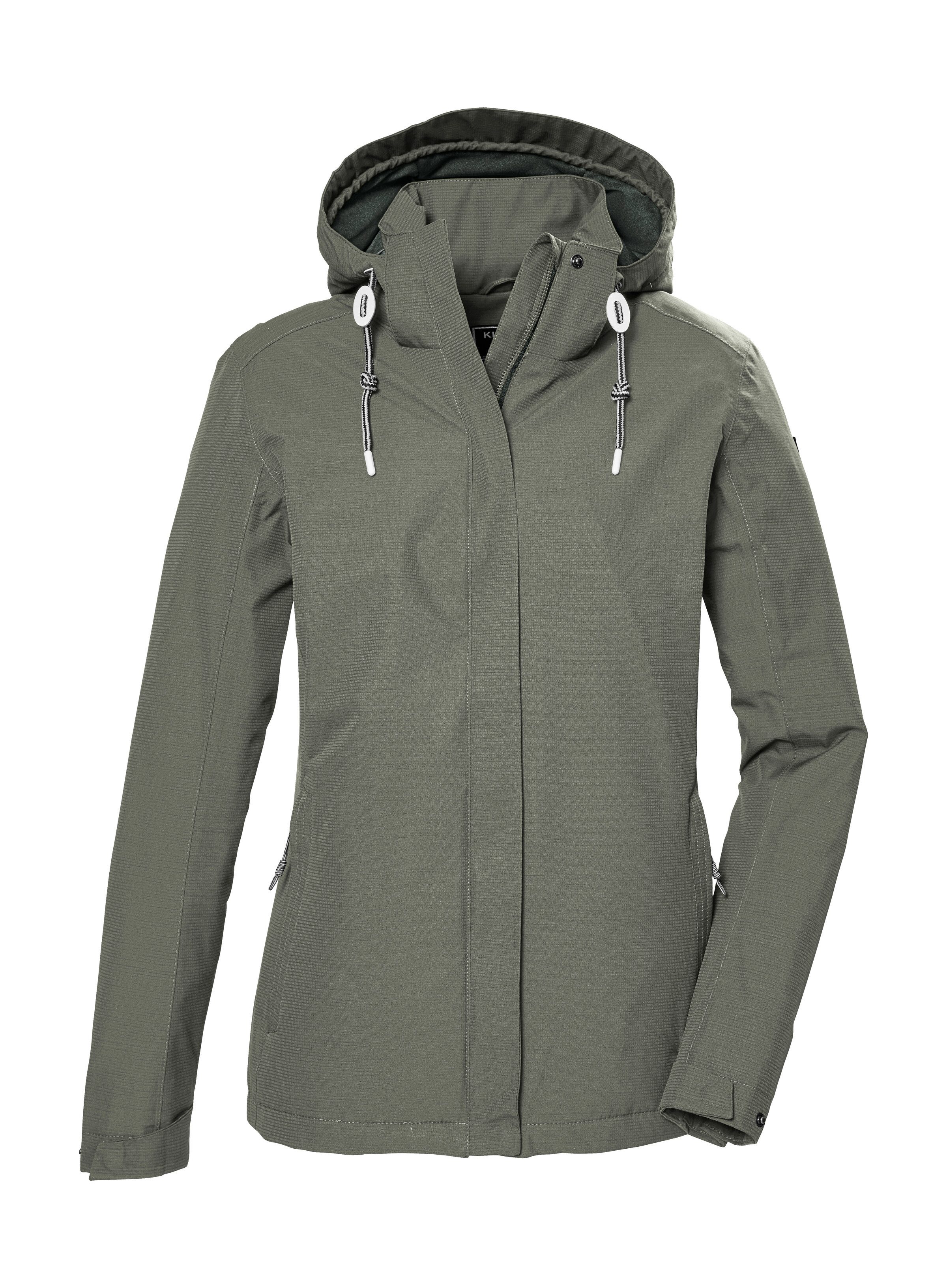 Killtec Outdoorjack KOS 61 WMN JCKT Waterdicht, ademend, afneembare capuchon, duurzame productie