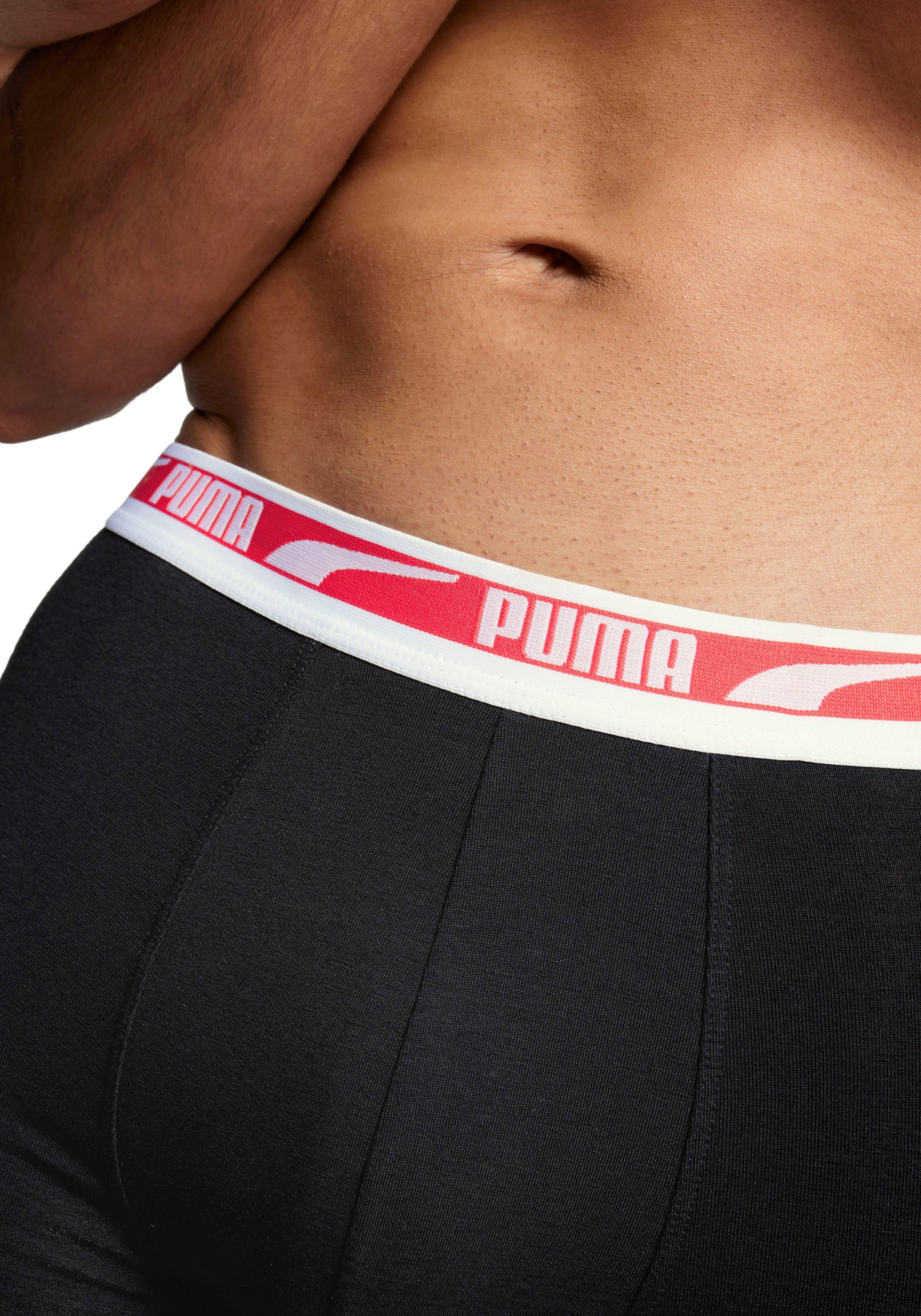 PUMA Boxershort MEN MULTI LOGO BOXER 2P (Set van 2)