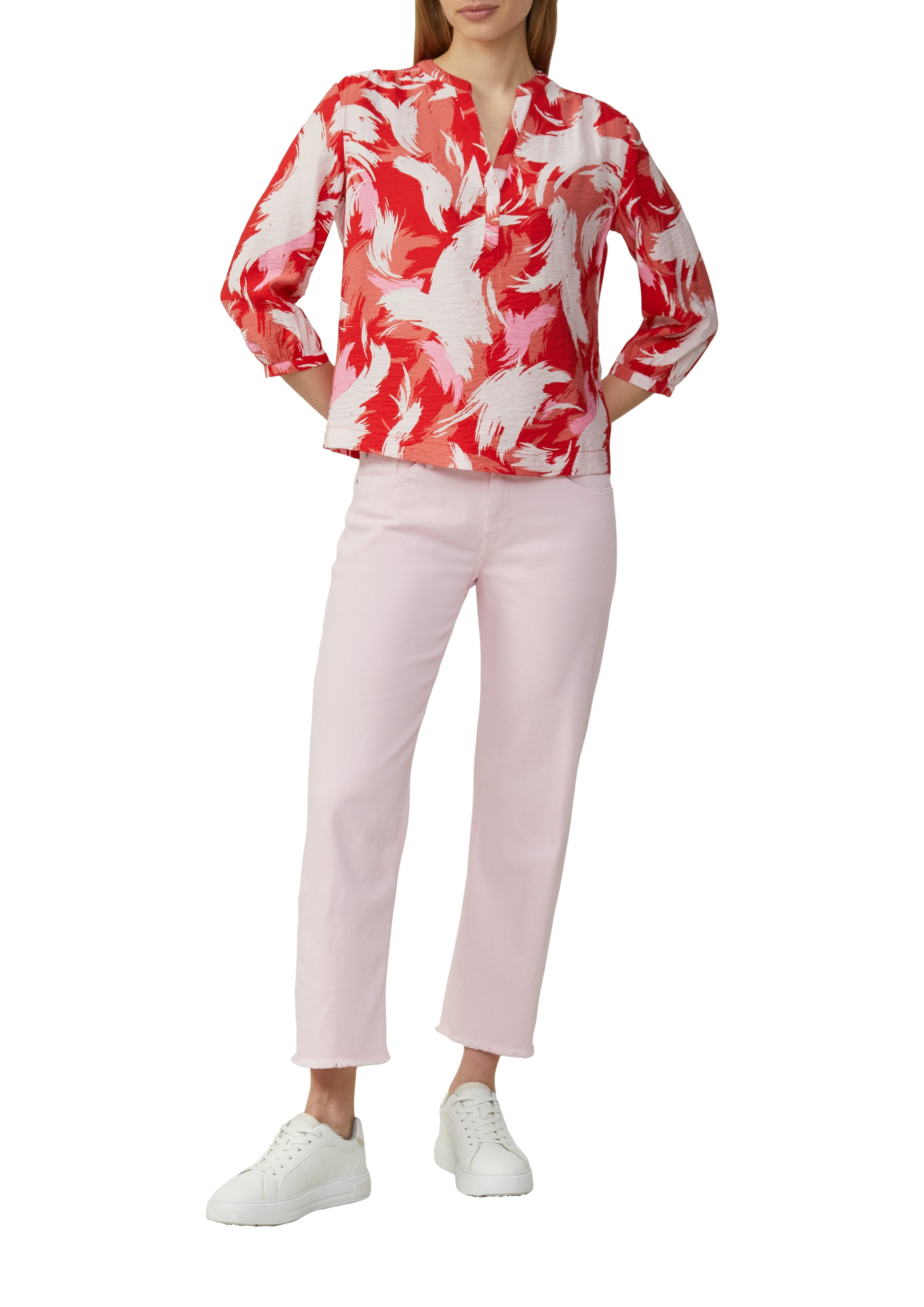 s.Oliver Overhemdblouse in tuniekstijl en met patroon