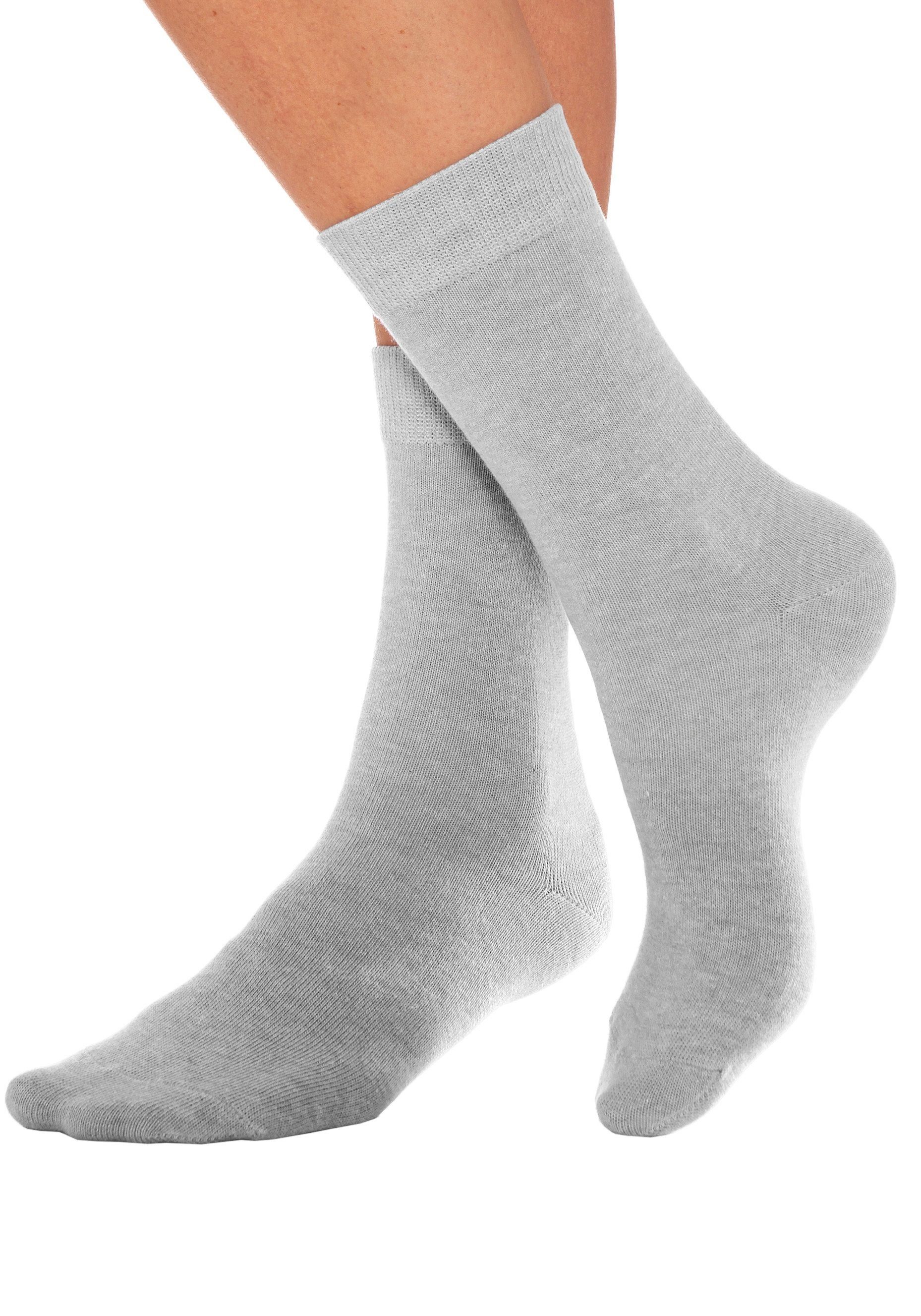 Lavana Basic sokken met knelvrije boord (set, 7 paar)