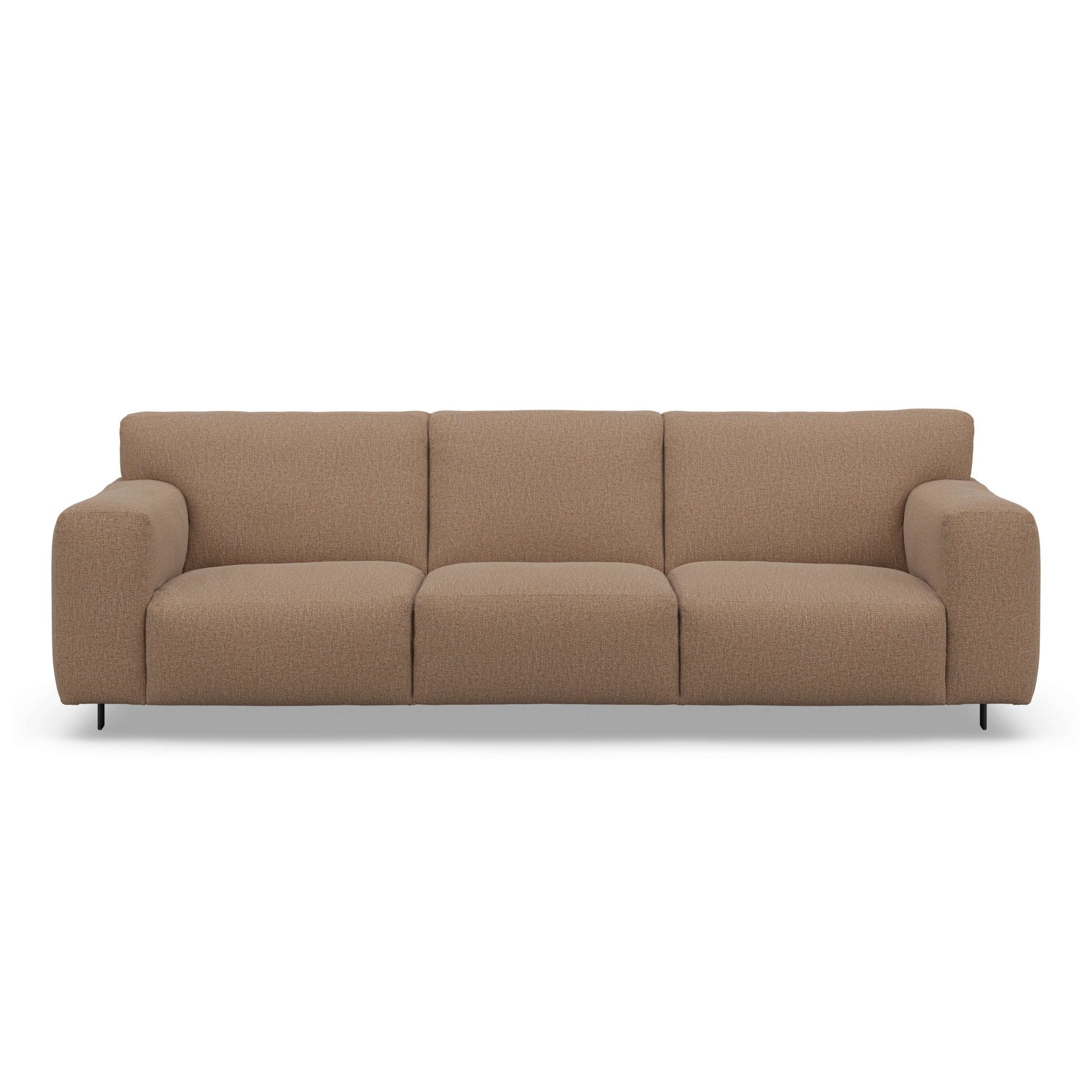 Furninova 4-zitsbank VESTA Klassieker eenpersoonsbank BigSofa bekleding van koudschuim