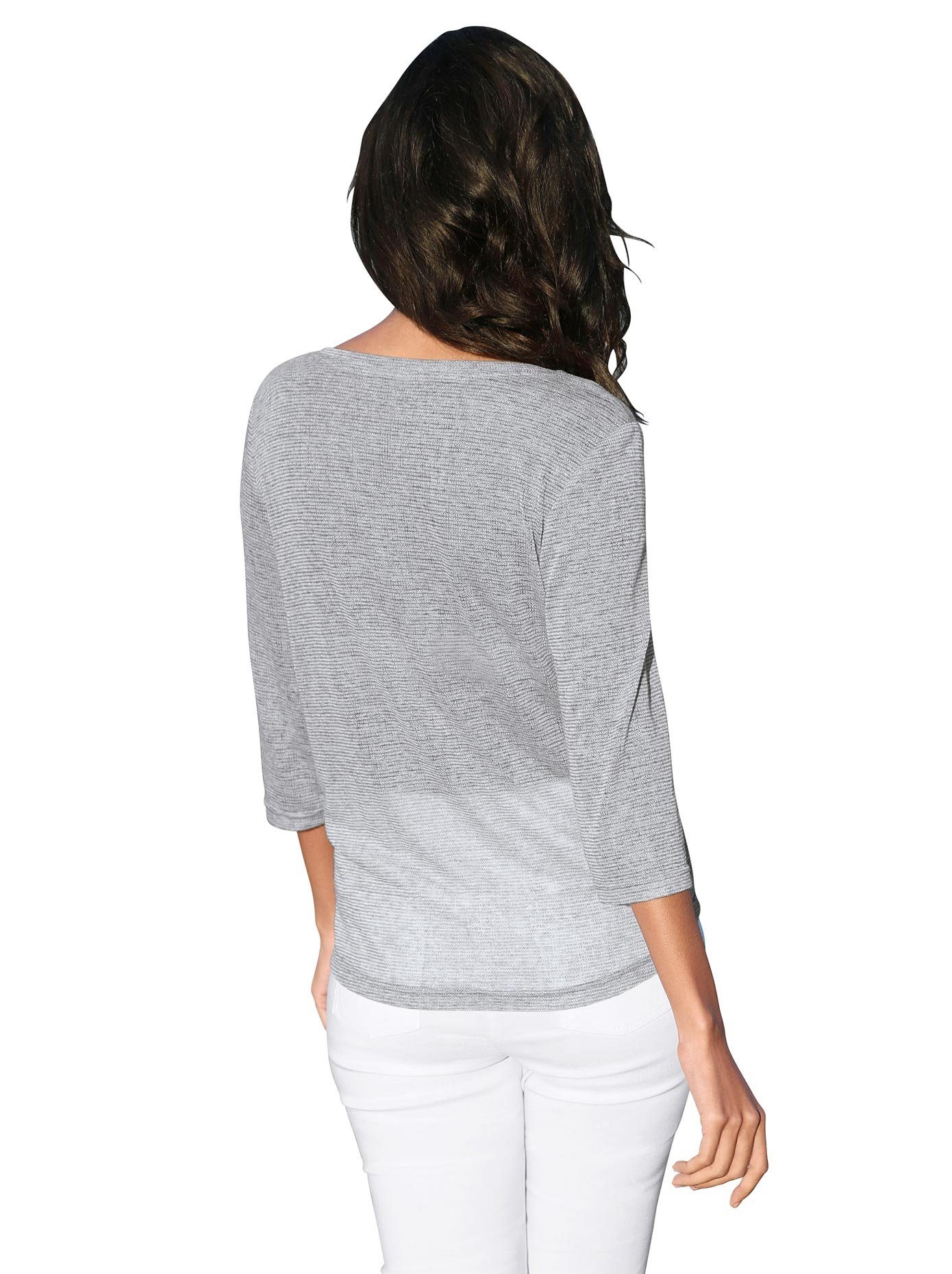 Casual Looks Shirt met 3/4 mouwen Shirt (1-delig)
