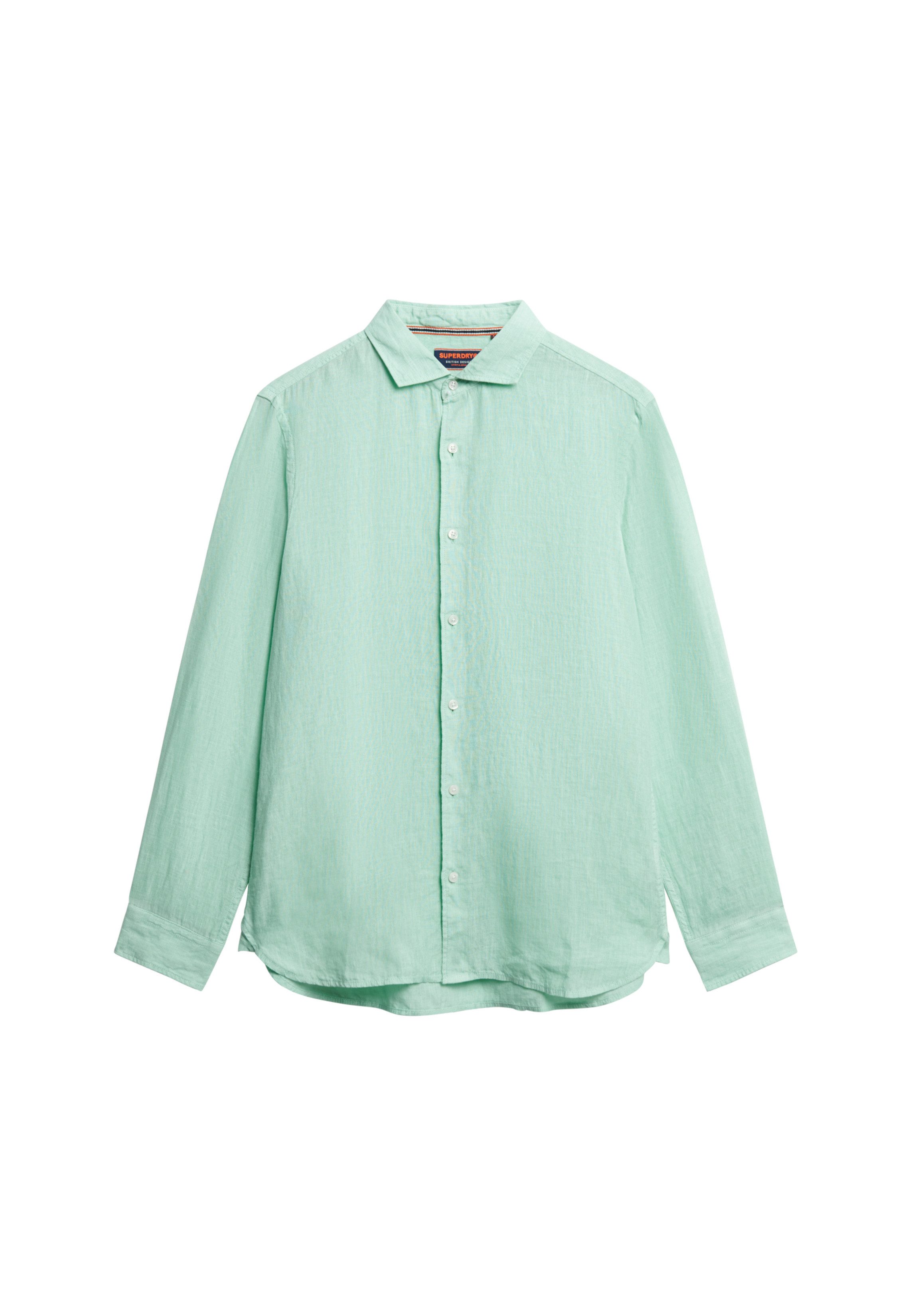 Superdry Overhemd met lange mouwen VACATION L/S LINEN SHIRT