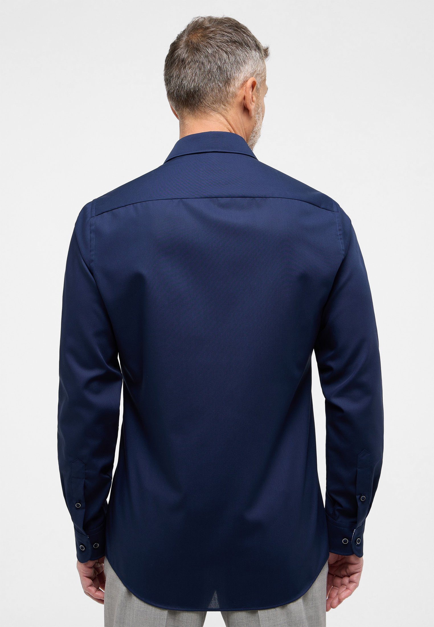 Eterna Overhemd met lange mouwen Slim fit