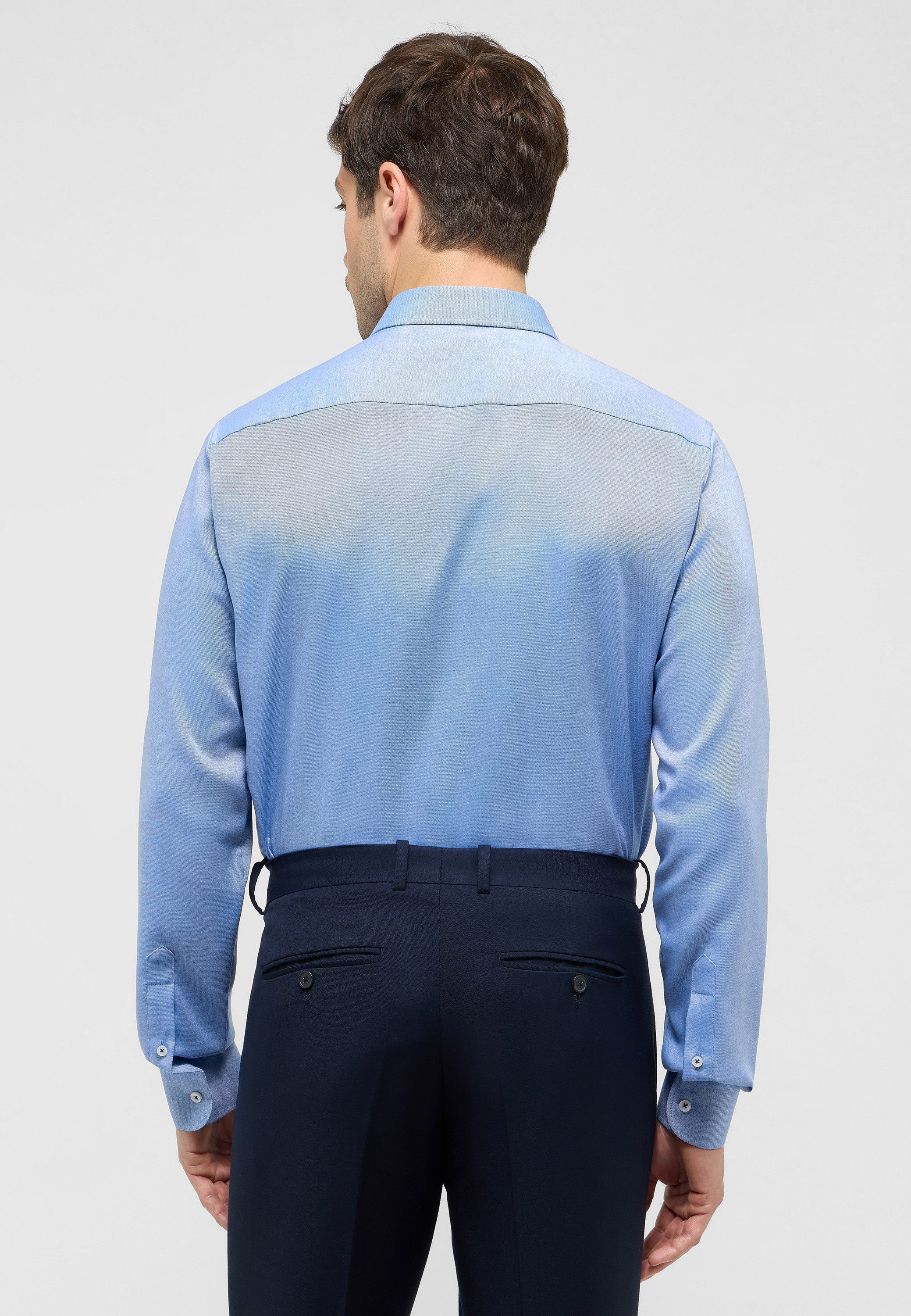 Eterna Overhemd met lange mouwen Slim fit NON IRON (strijkvrij)