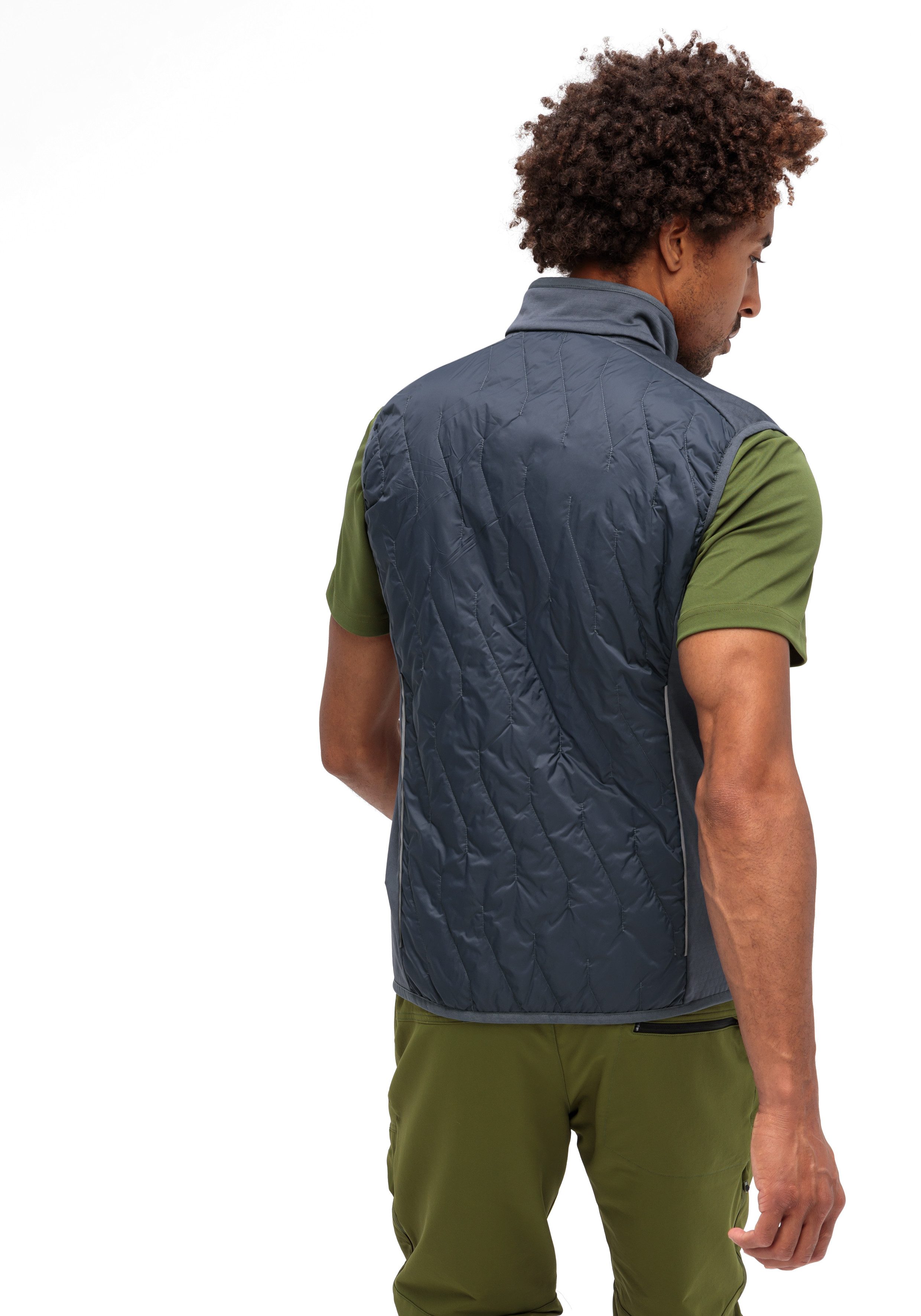 Maier Sports Functionele bodywarmer Serpe Vest M Heren vest, ademend outdoor vest, 3 zakken met rits