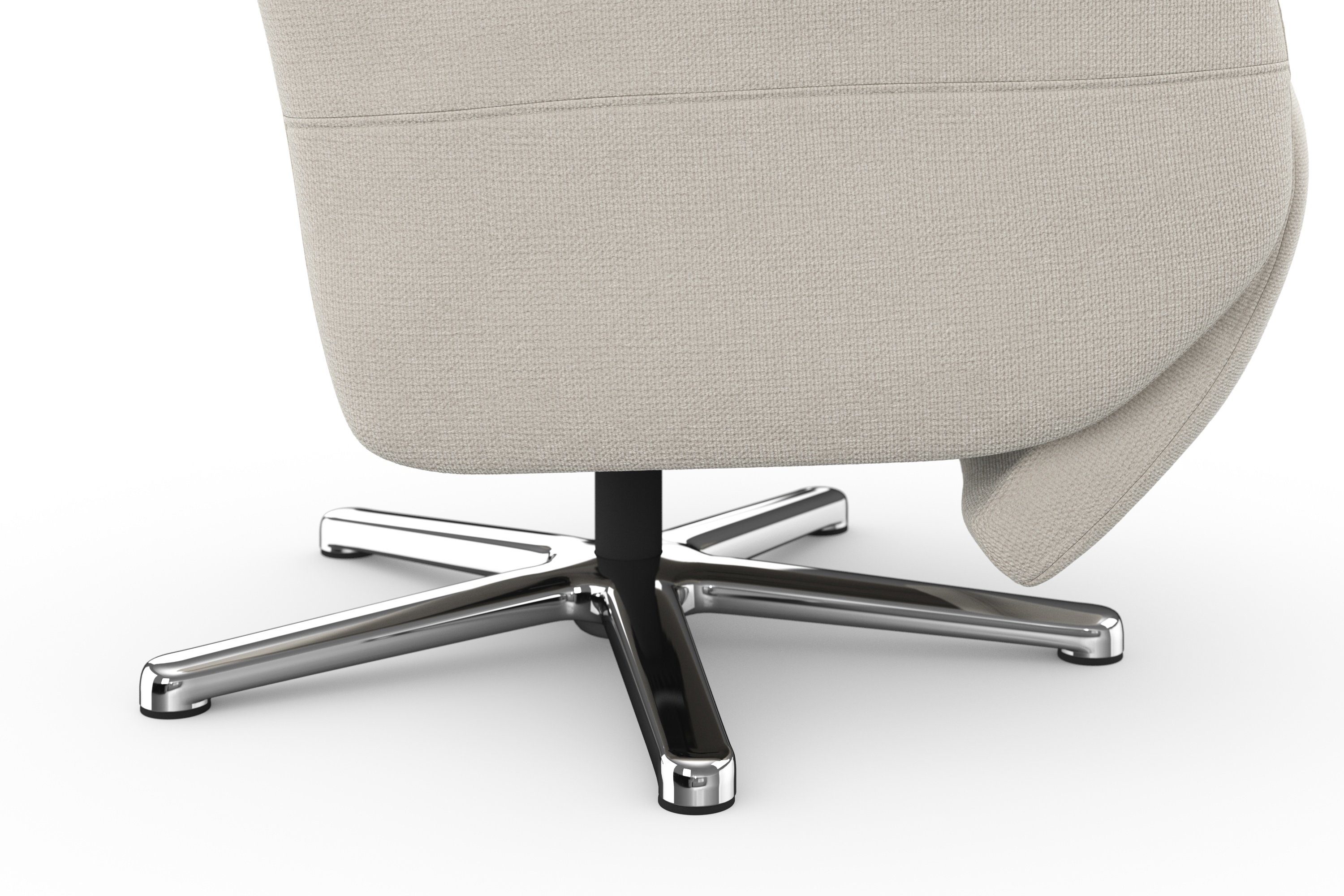 sit&more Relaxfauteuil Grenoble, incl. hoofdsteunverstelling en bekabelde afstandsbediening