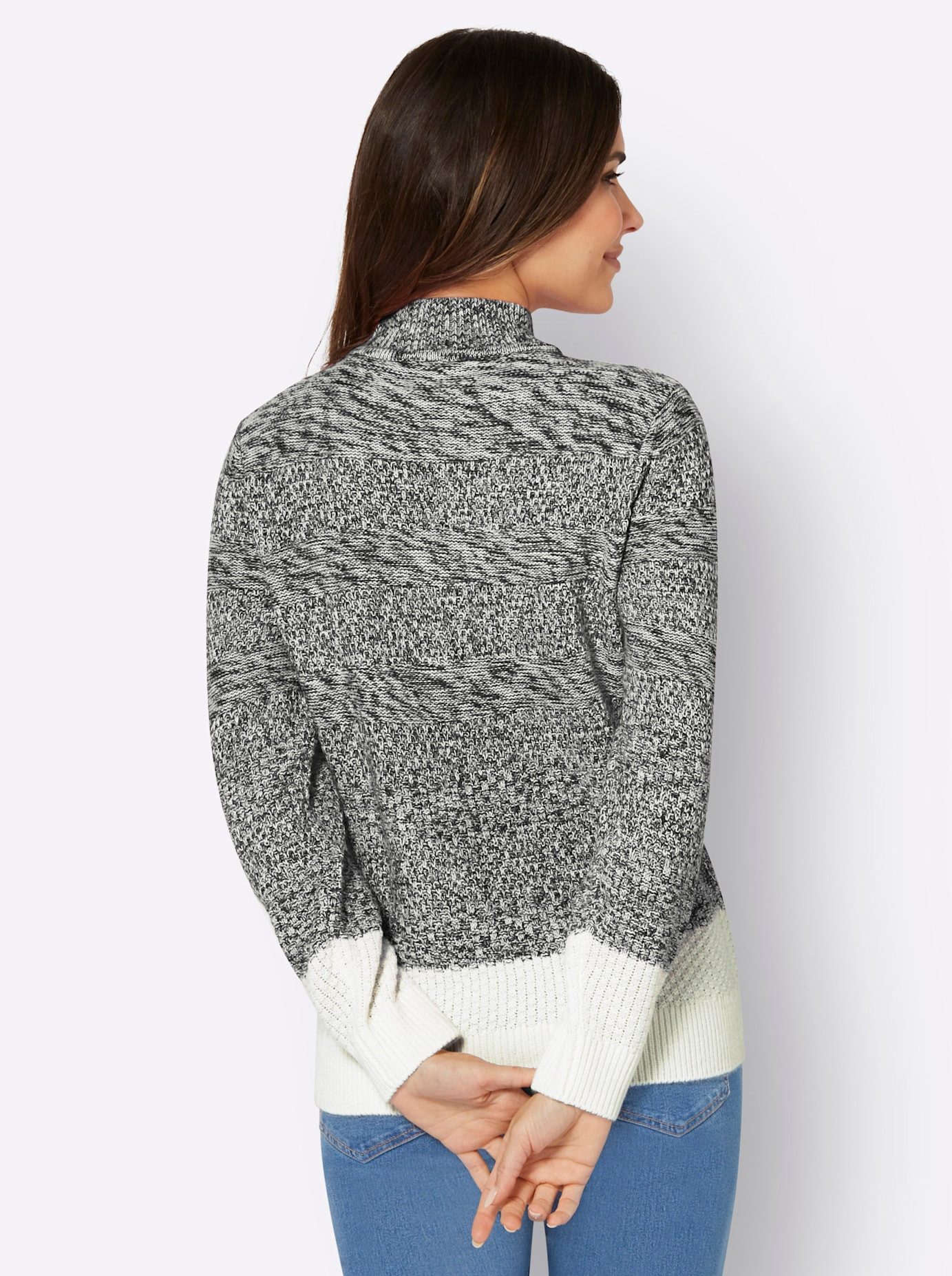 Classic Basics Trui met staande kraag Trui met opstaande kraag