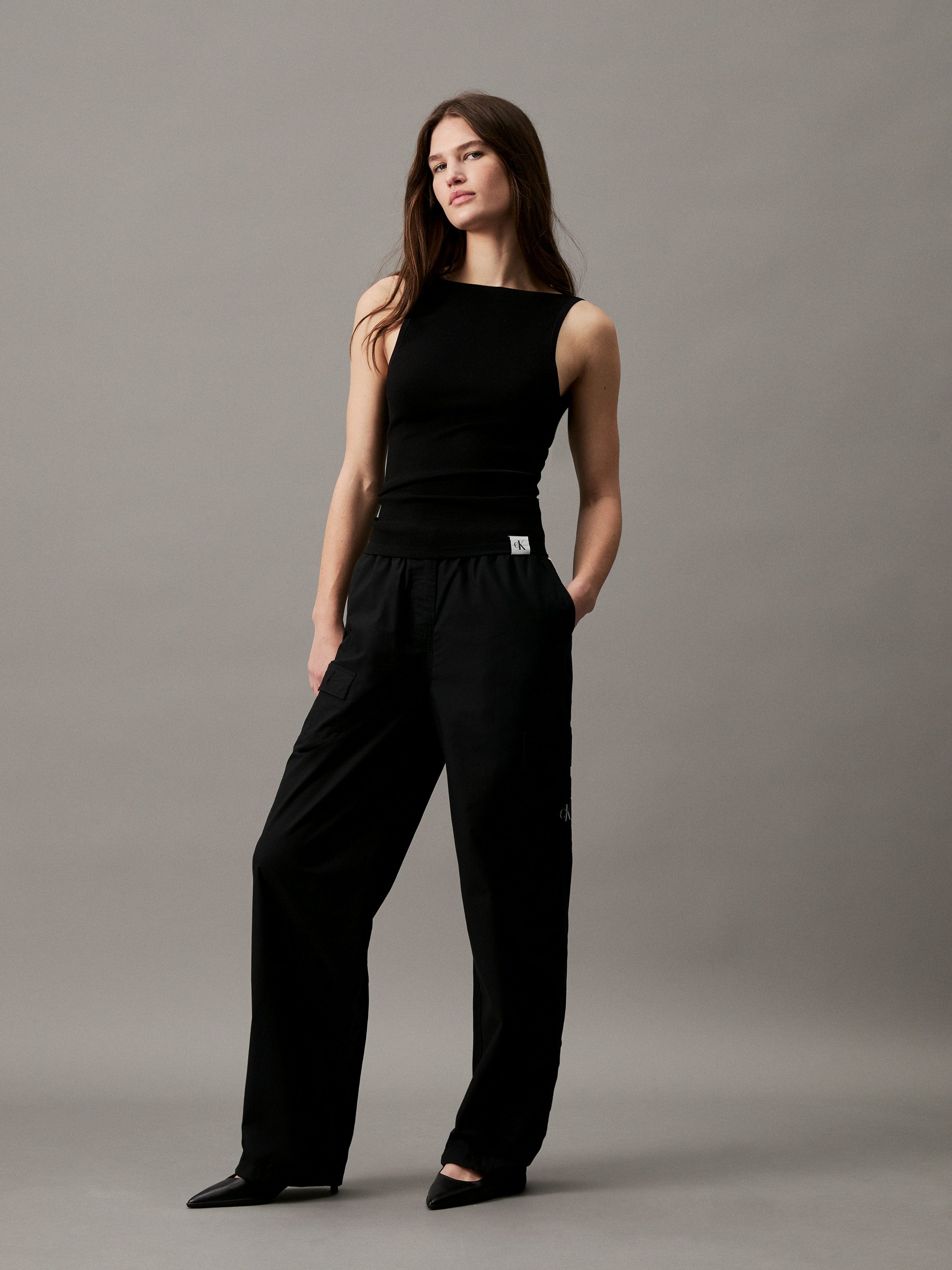 Calvin Klein Cargobroek CARGO PANT met merklabel