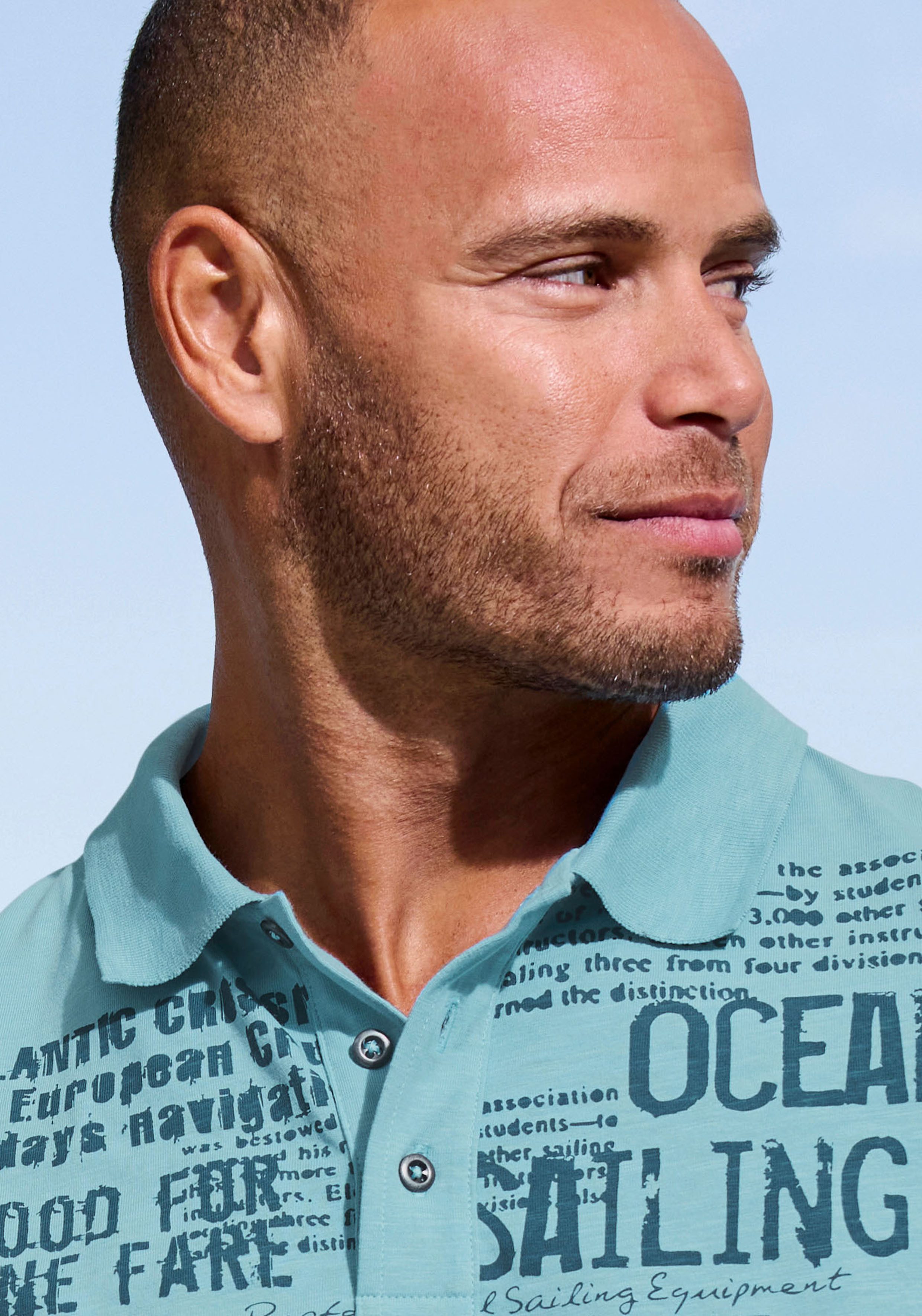 John Devin Poloshirt Met print