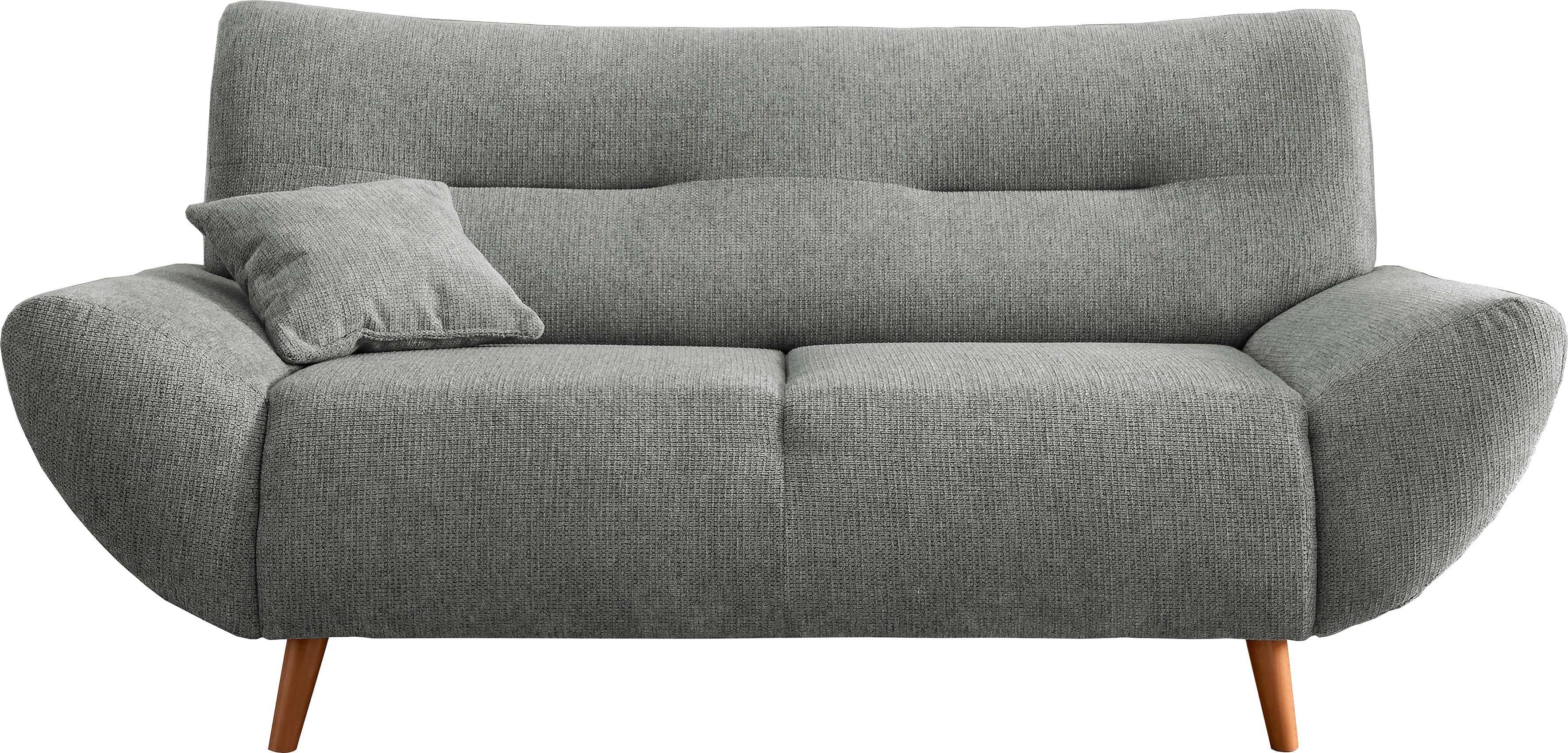 INOSIGN Zithoek Drago, modern en tijdloos, actuele vormtaal, comfortabel leverbaar als fauteuil/hoekbank, diverse stoffen, incl. 2 sierkussens (set, 2-delig)
