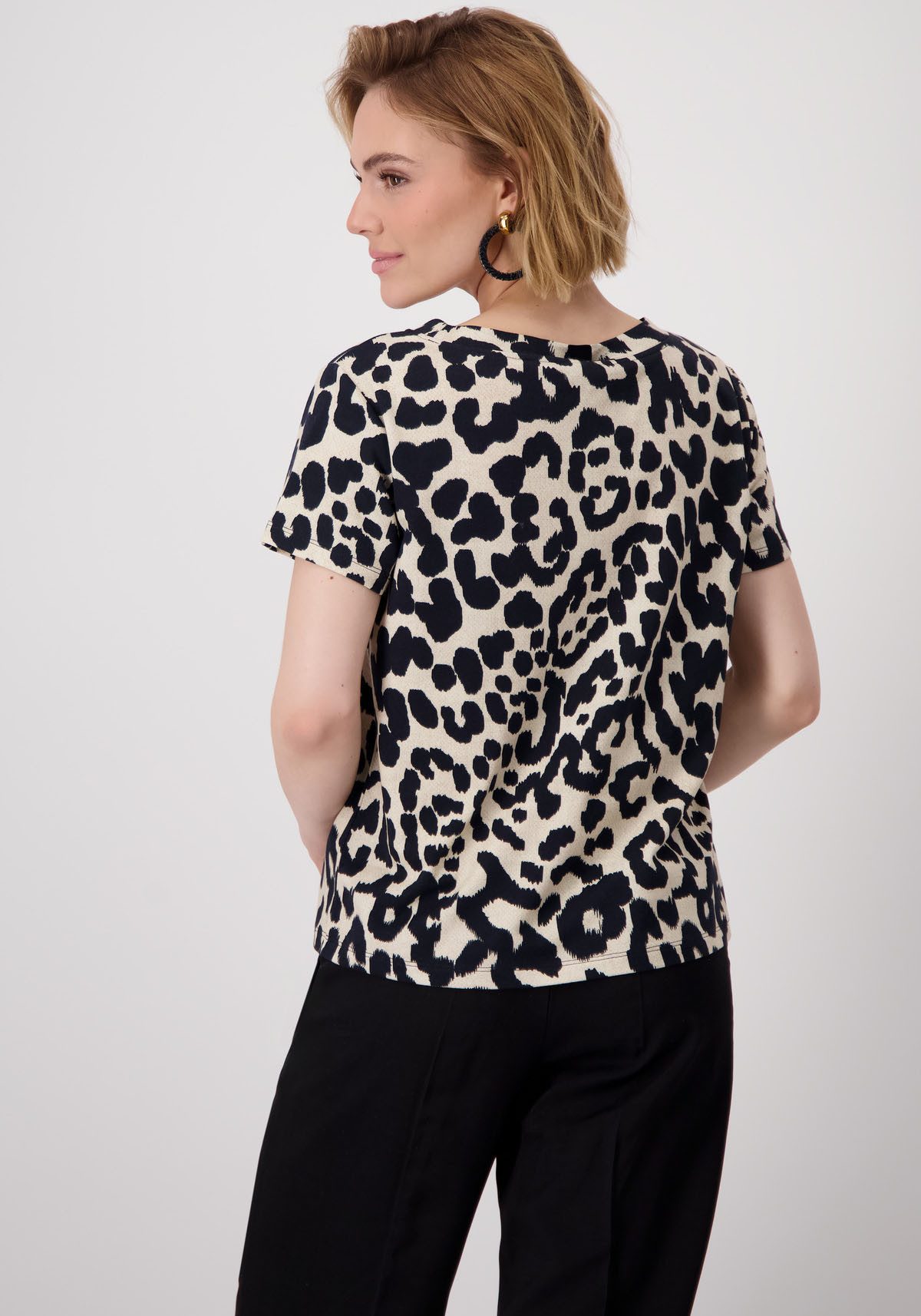 Monari T-shirt Shirt leo allover