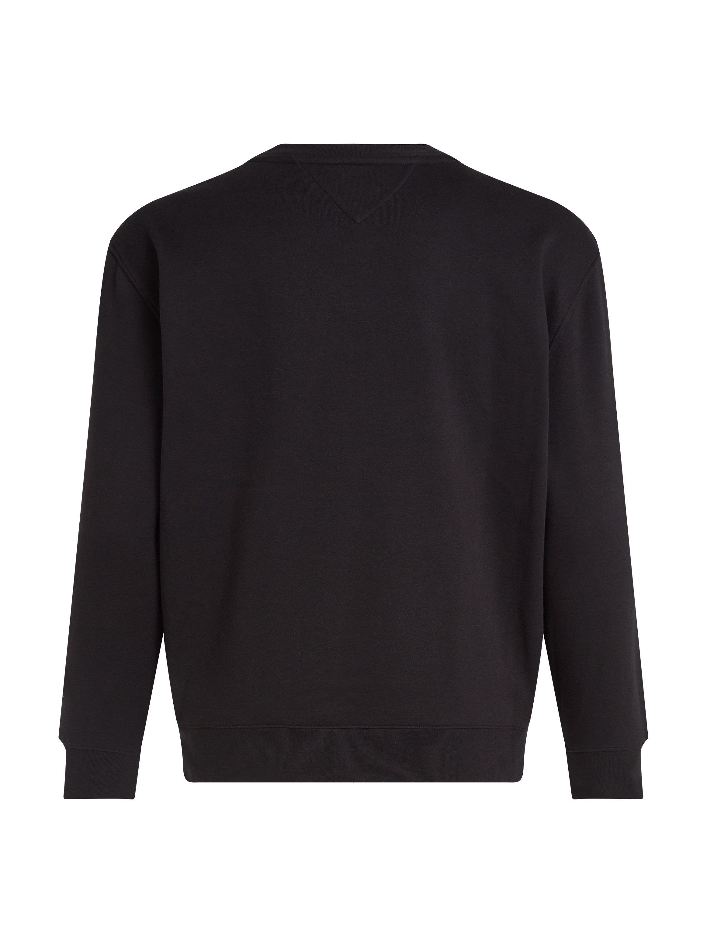 Tommy Hilfiger Sweatshirt BT-HILFIGER STRIPE SWEATSHIRT-B in grote maten, print in het midden van de borst