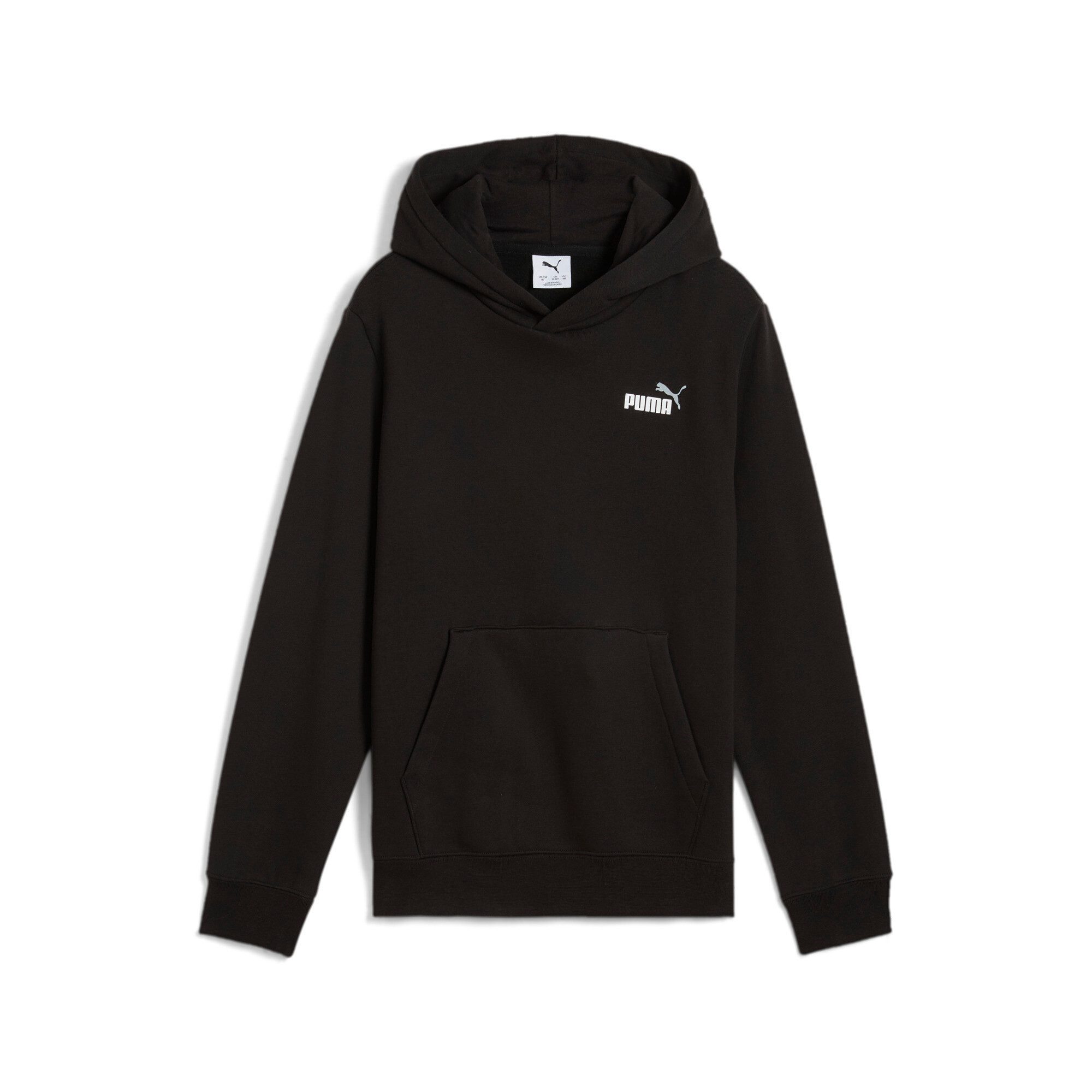 PUMA Hoodie ESS 2 COLOR SMALL NO. 1 LOGO HOODIE FL B jongens sweatshirts maat 128 zwart