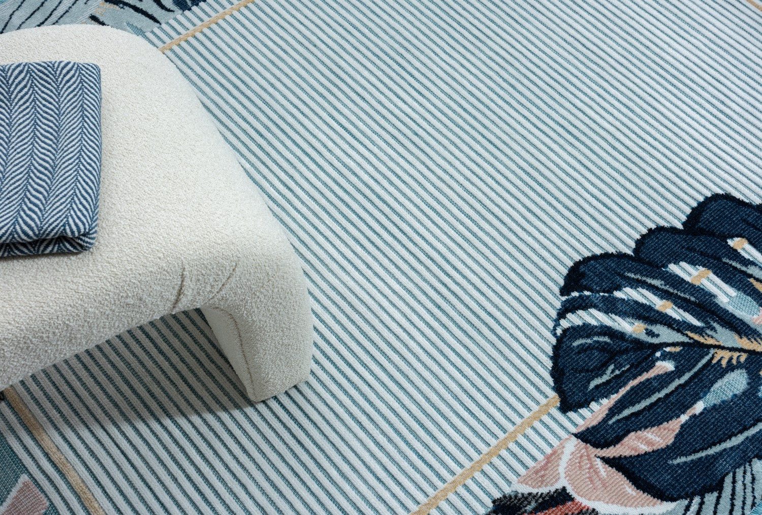 Myflair Möbel & Accessoires Vloerkleed Cloud voorraadopruiming Flamingo motief, met rand, geschikt voor buiten, balkon, terras