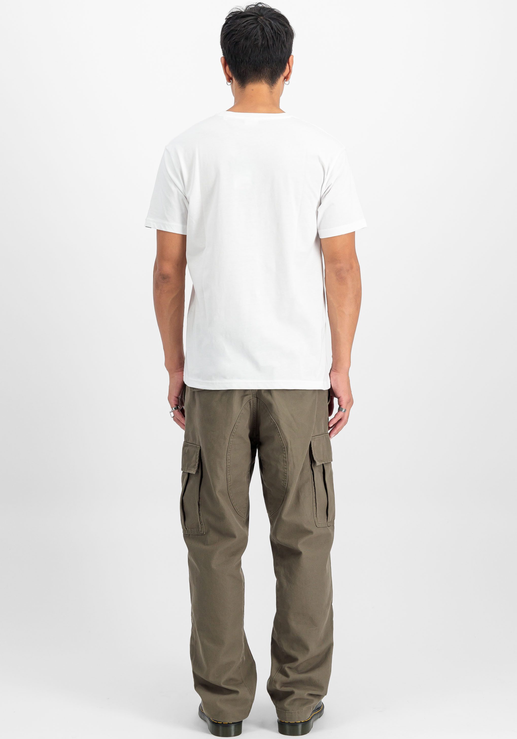 Alpha Industries Shirt met ronde hals Basic T Small Logo 2 Pack (set, 2-delig)