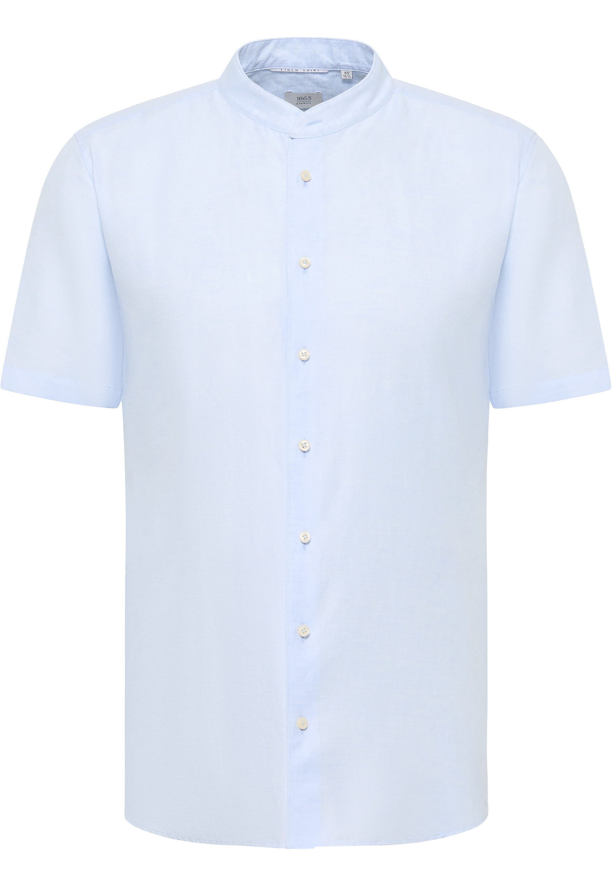 Eterna Overhemd met korte mouwen Slim fit EASY IRON (gemakkelijk te strijken)