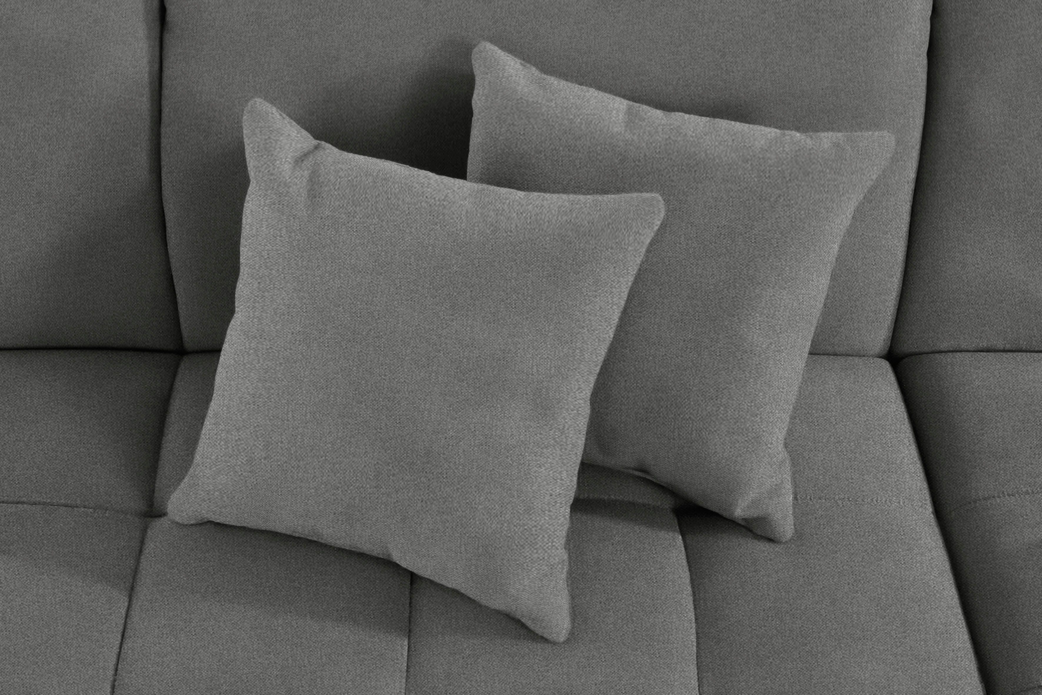 DOMO collection Hoekbank Franzi, tijdloos en elegant, moderne zittingstikking, L-Vorm