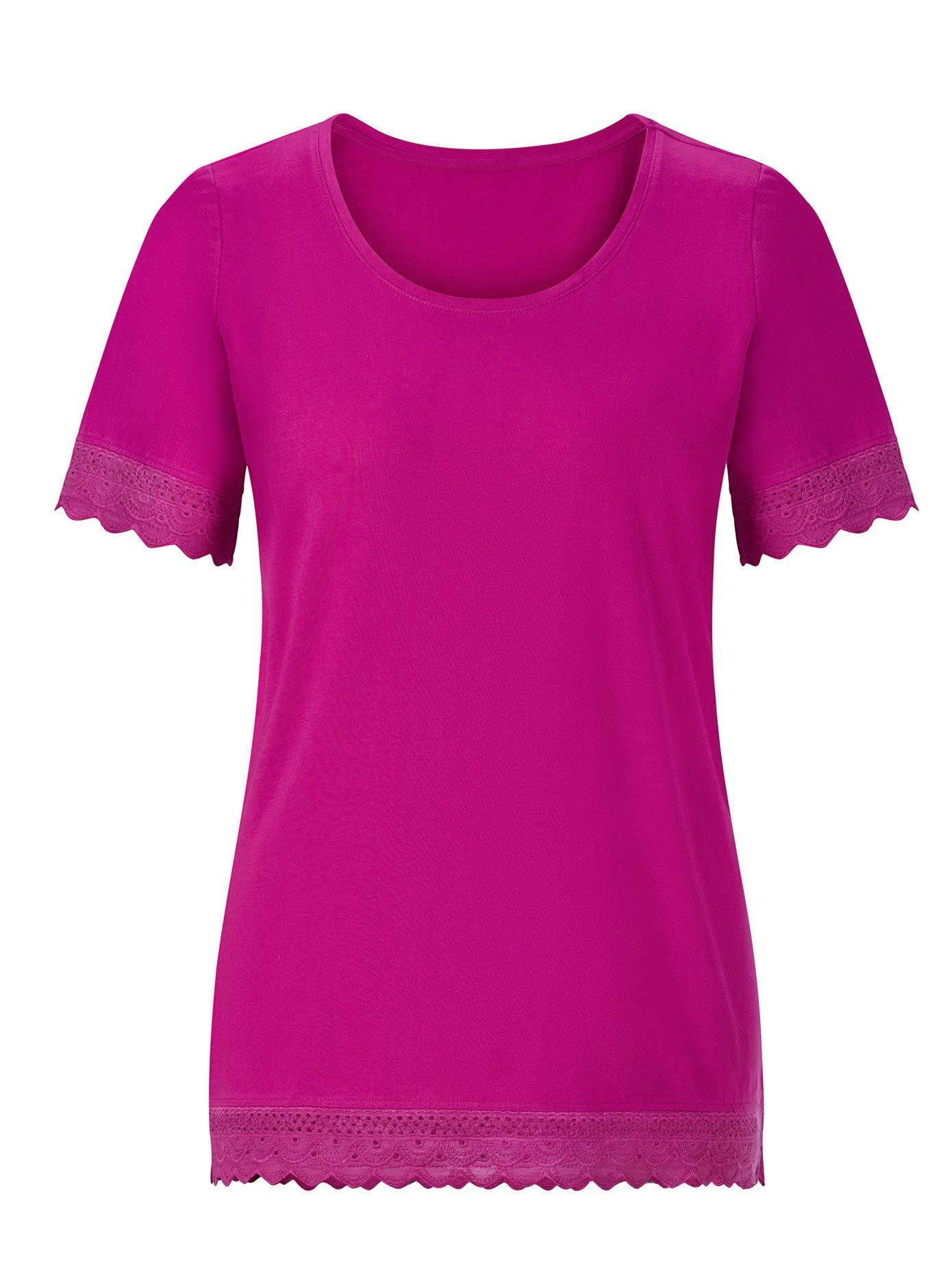 Classic Basics Kanten Shirt (1-delig)
