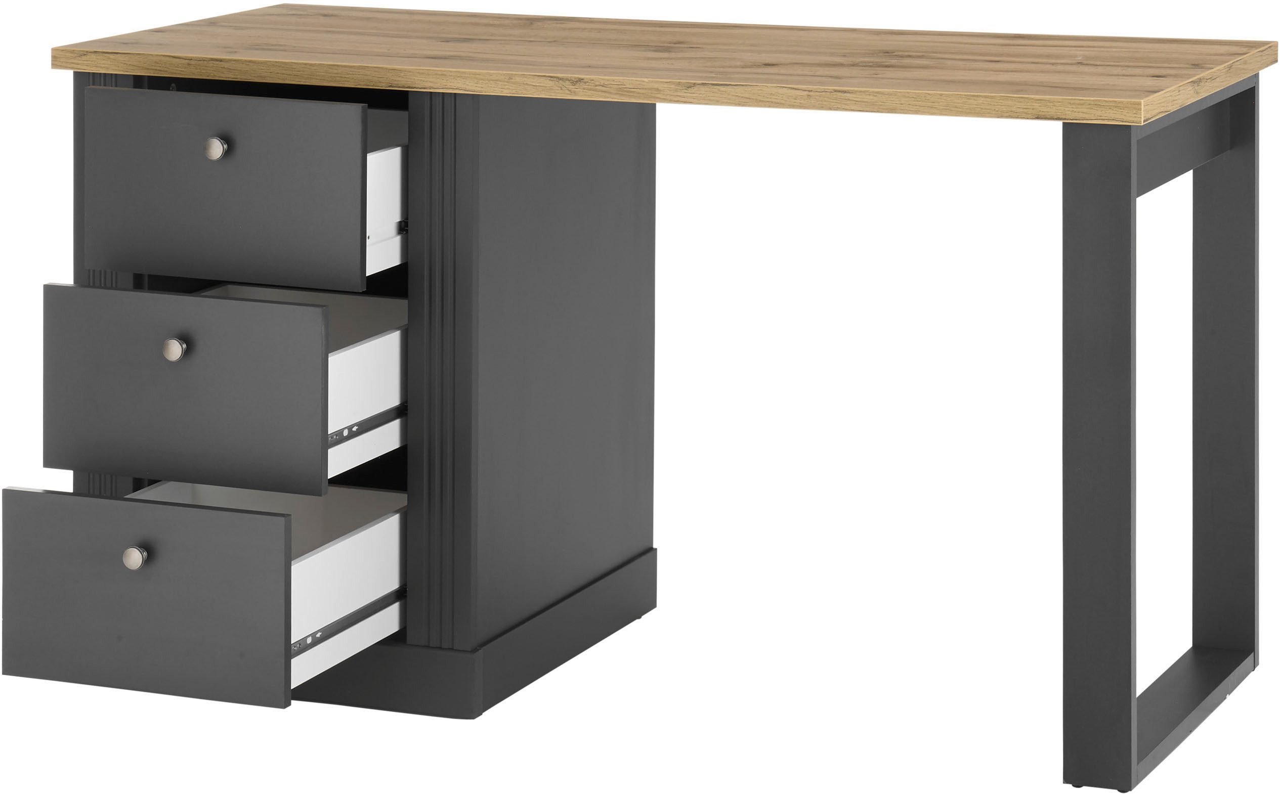 Home affaire Bureau Westminster in romantische landelijke stijl, breedte 138 cm, exclusief by otto