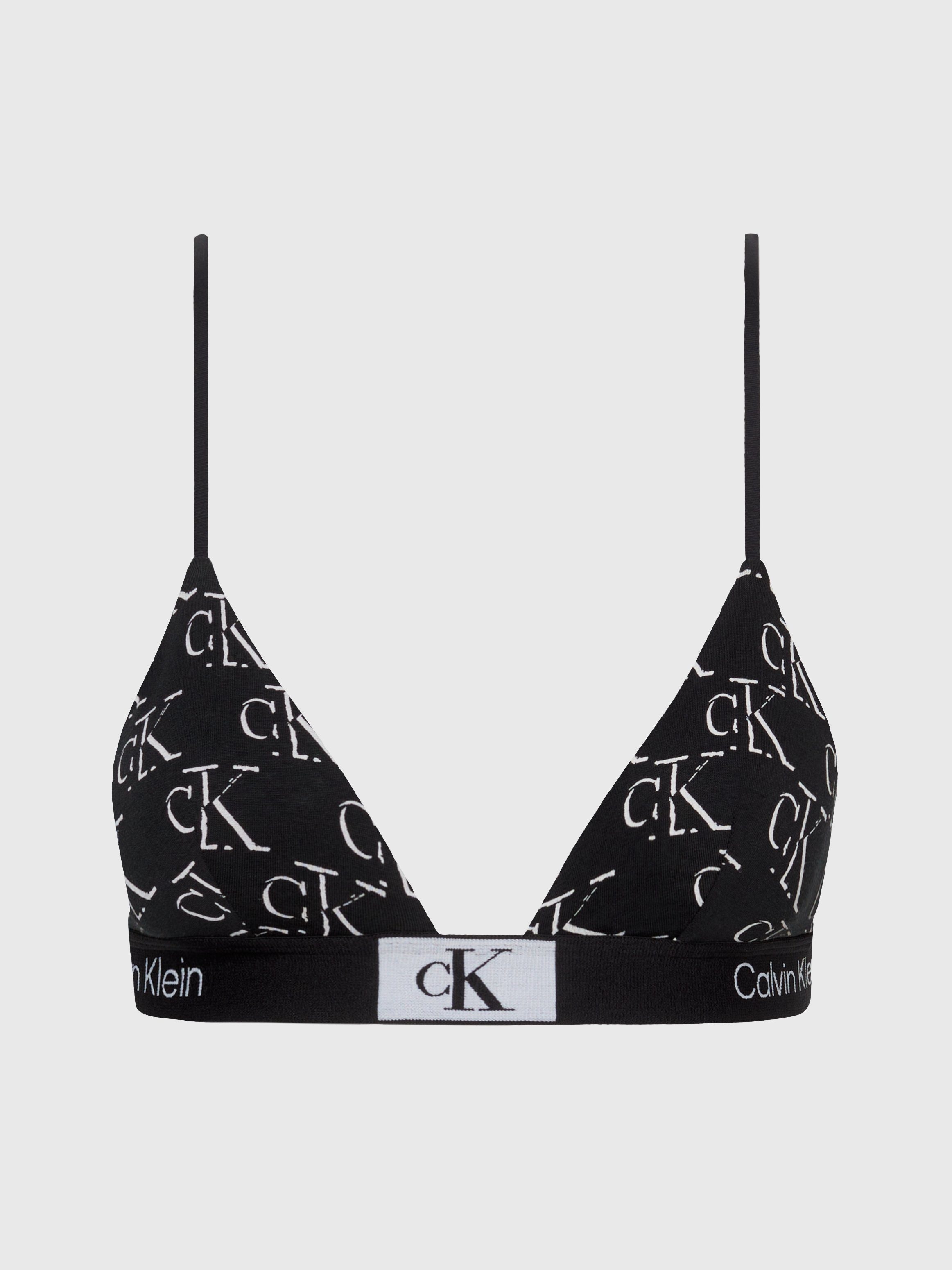 Calvin Klein Bralette-bh UNLINED TRIANGLE met klassieke tailleband met ck logo