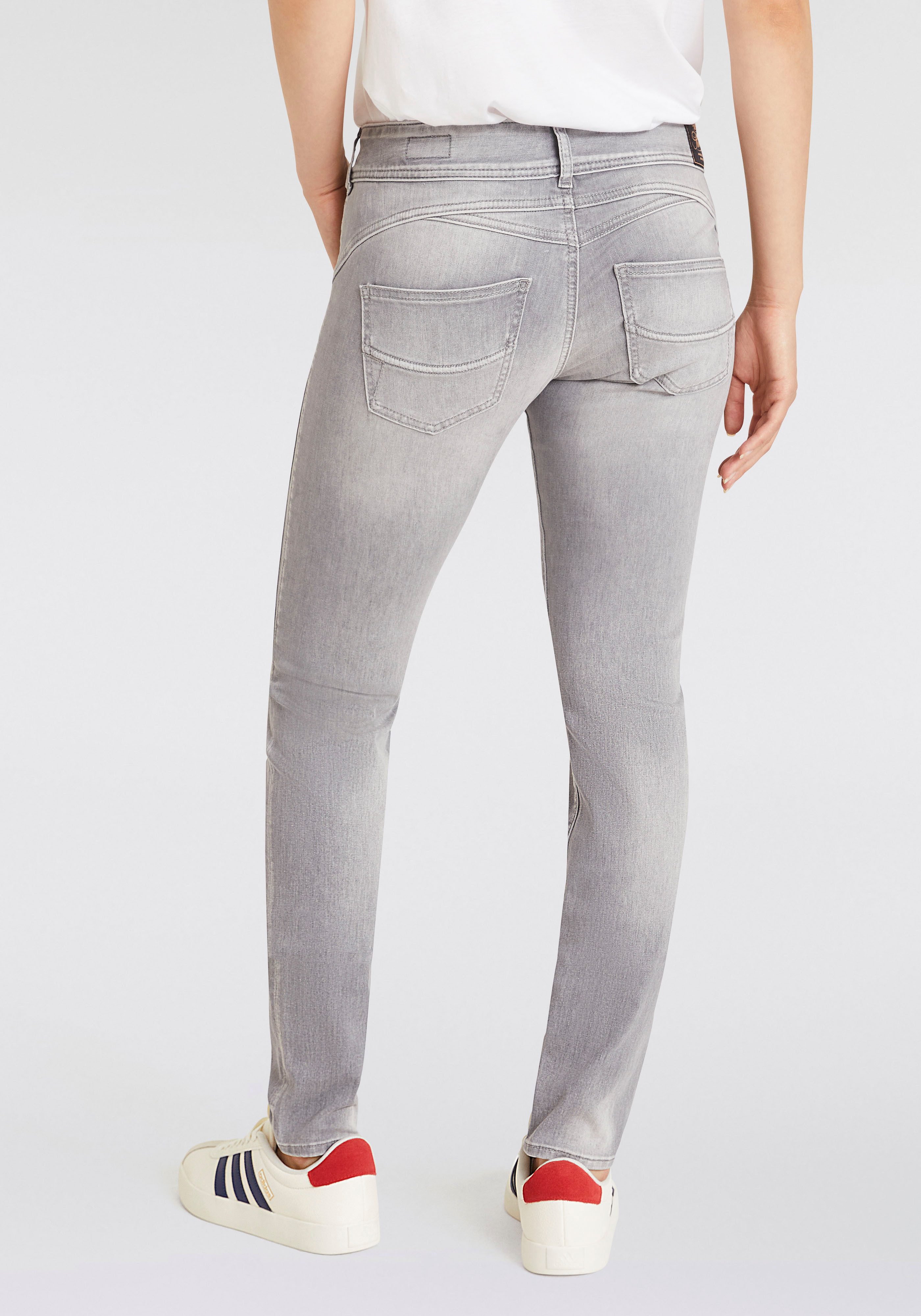 Herrlicher Slim fit jeans Gila Slim Recycled Denim Grey