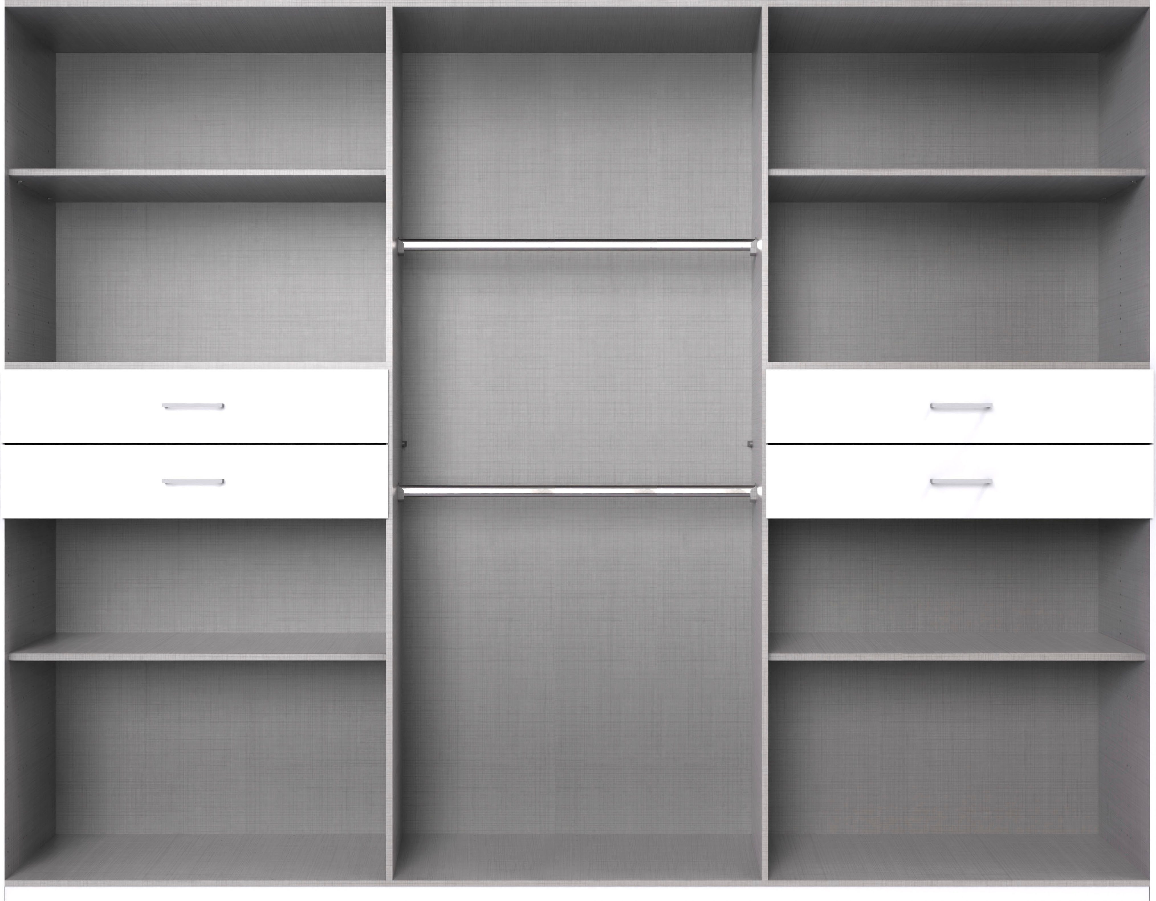 Wimex Kledingkast Taiga kledingkast met spiegel OTTOs Choice besteller met lades op comfortabele hoogte, garderobe slaapkamerkast
