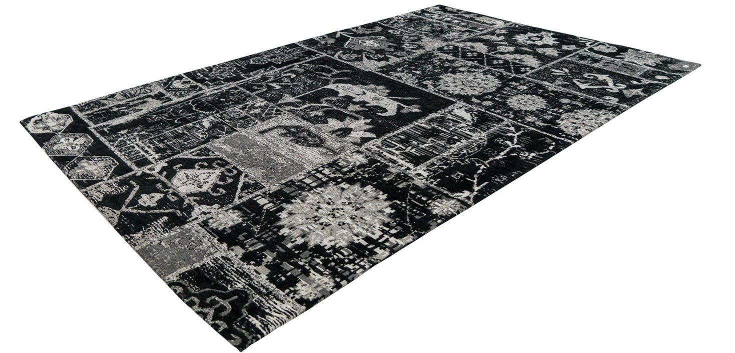Kayoom Vloerkleed River 150 Jacquard, retro- en vintage-ontwerp, katoen achterkant