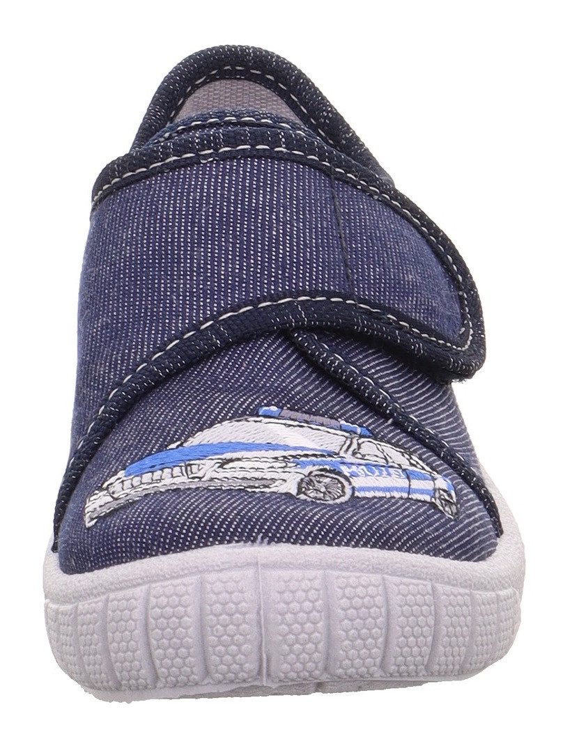 Superfit Pantoffels Bill WMS: middel Kinderschoen met klittenbandsluiting, maat sjabloon om te downloaden
