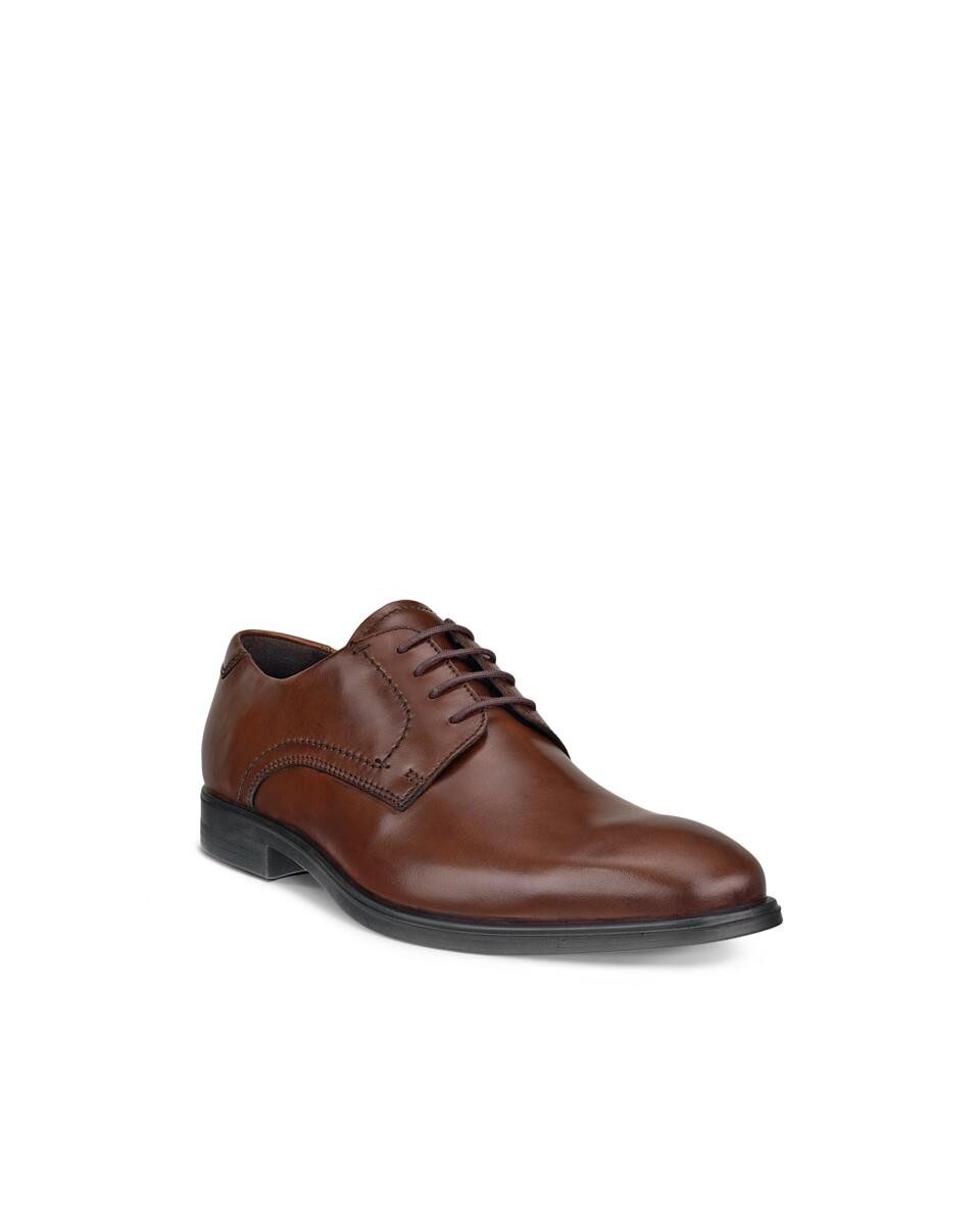 Ecco Veterschoenen Melbourne met zijnaad, vrijetijdsschoen, lage schoen, veterschoen