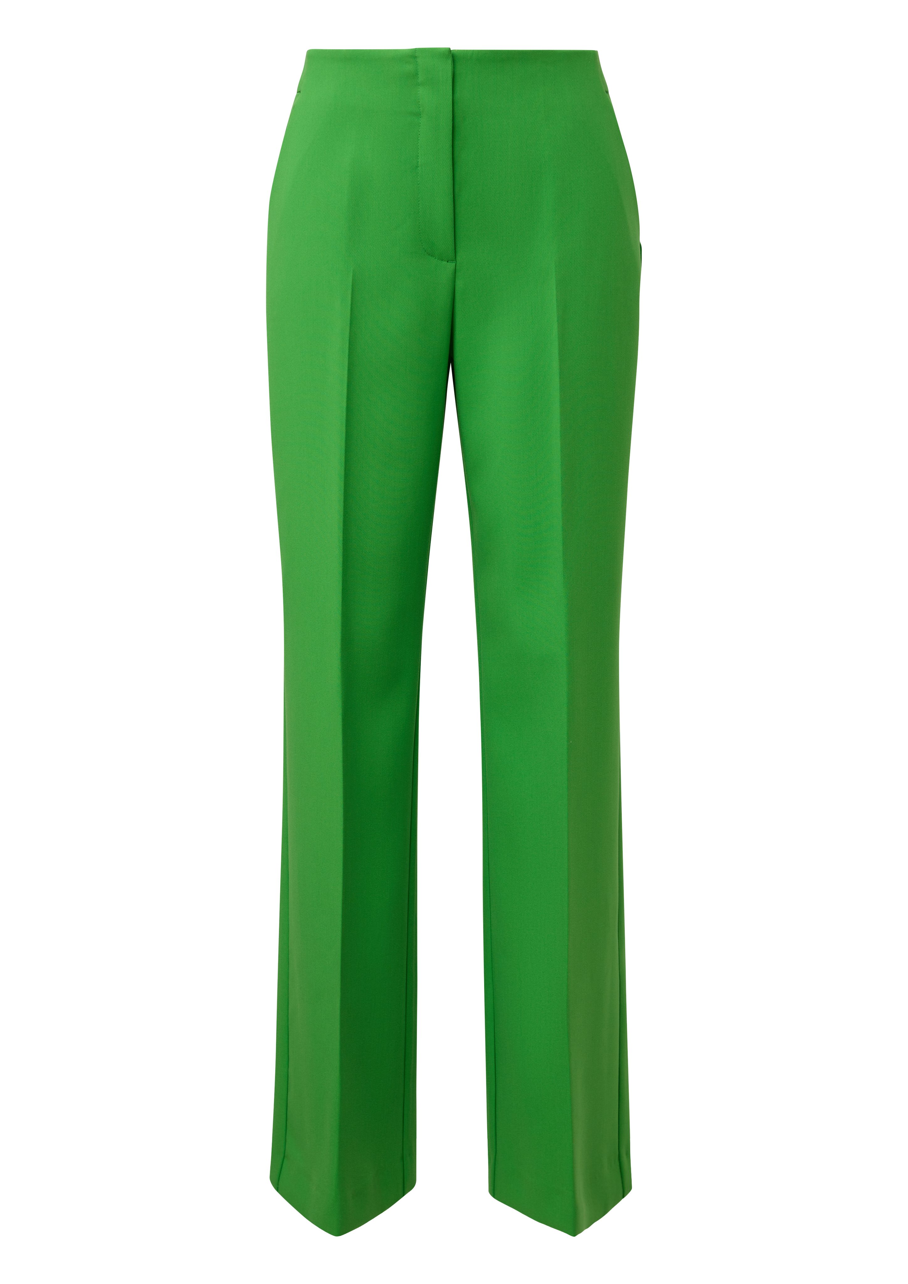 Comma Stoffen broek met persplooien