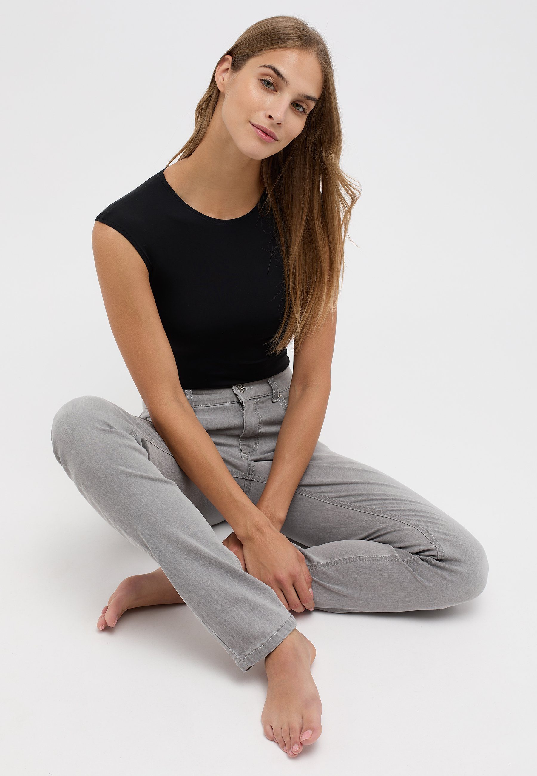 ANGELS Straight jeans Cici in slim-fit pasvorm