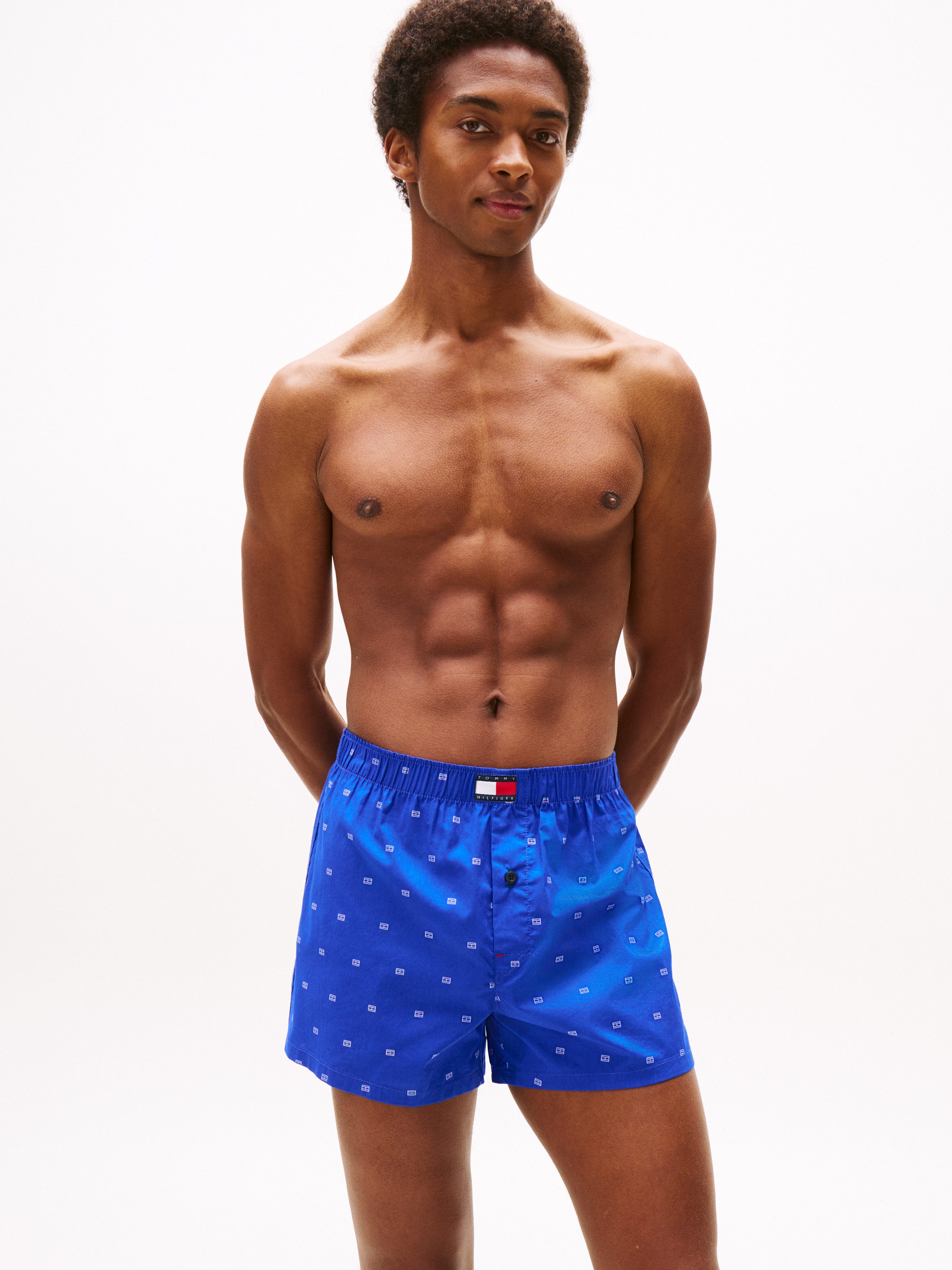 Tommy Hilfiger Underwear Geweven boxershort 3P WOVEN BOXER PRINT (3 stuks)