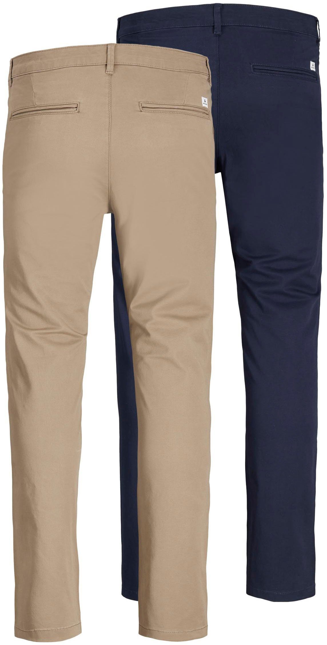 Jack & Jones Chino SLIM FIT MARCO 2PCS (2-delig, Set van 2)