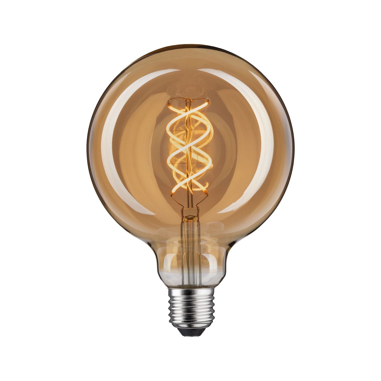 Paulmann Led-verlichting Globe125 230lm 1800K goudkleur 4W spiraal Filament (1 stuk)