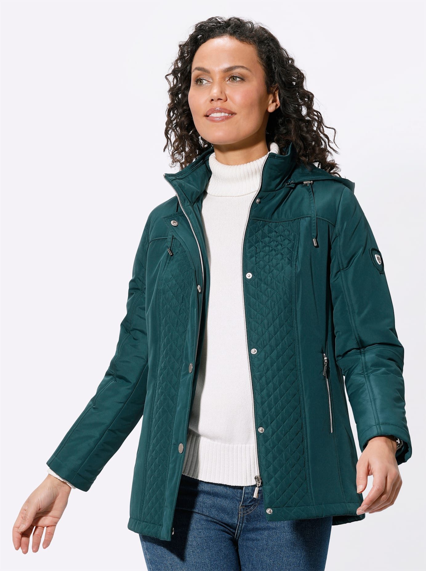 Casual Looks Gewatteerde jas