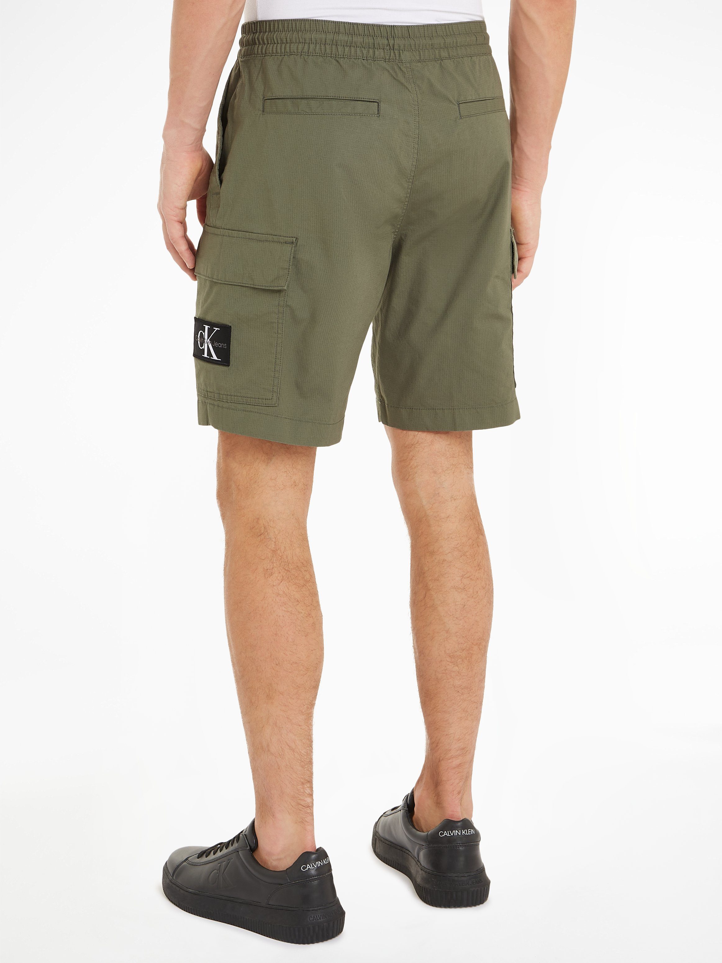 Calvin Klein Sweatshort WASHED CARGO SHORT