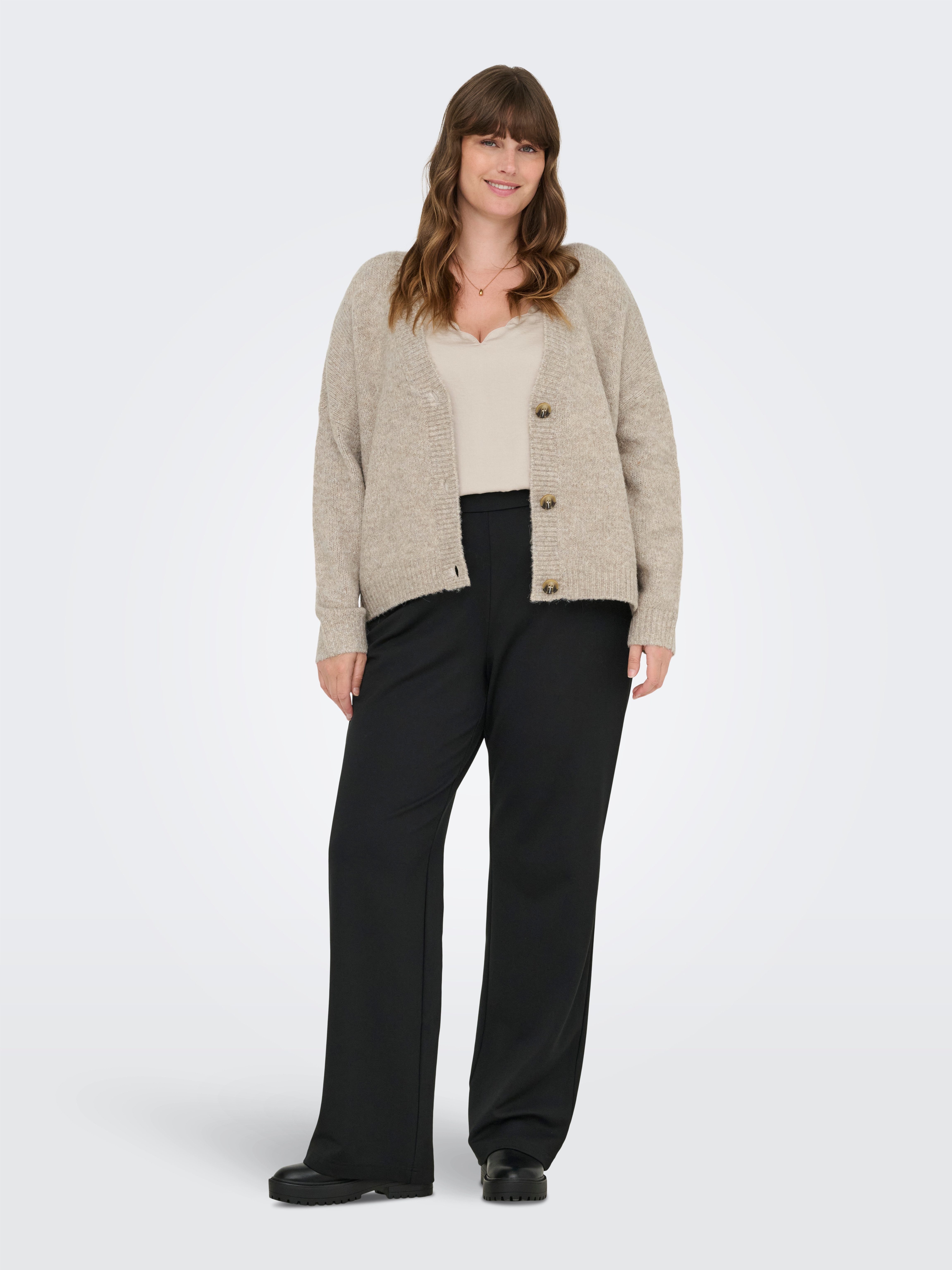 ONLY CARMAKOMA Vest CARZOEY L/S CARDIGAN KNT NOOS