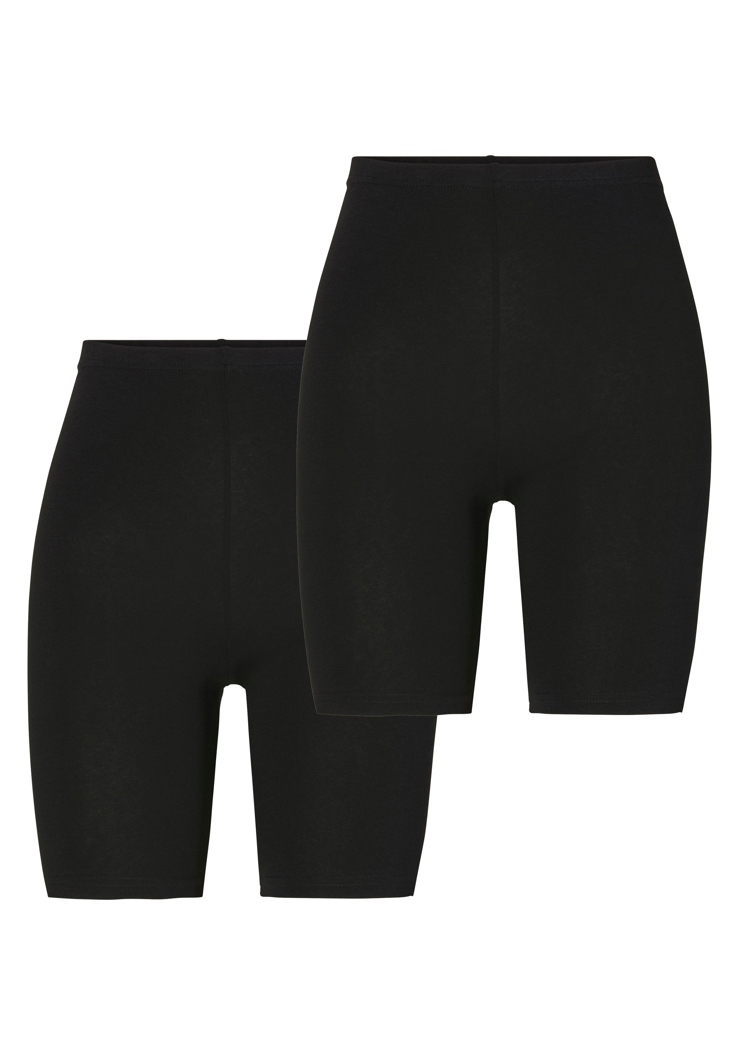 Sarlini Fietsbroekje Dames korte leggings / fietsbroek van zachte, comfortabele katoen. (Set...