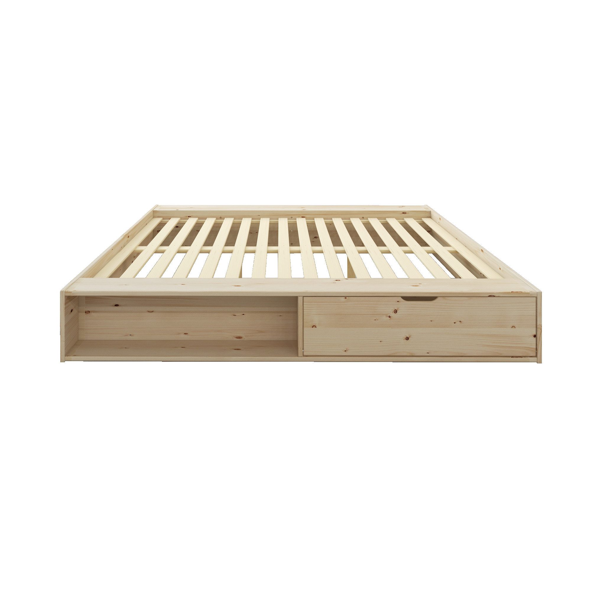 Home affaire Massief houten ledikant Erno, OTTO's Choice, opbergbed, futonbed, 275KG belastbaar