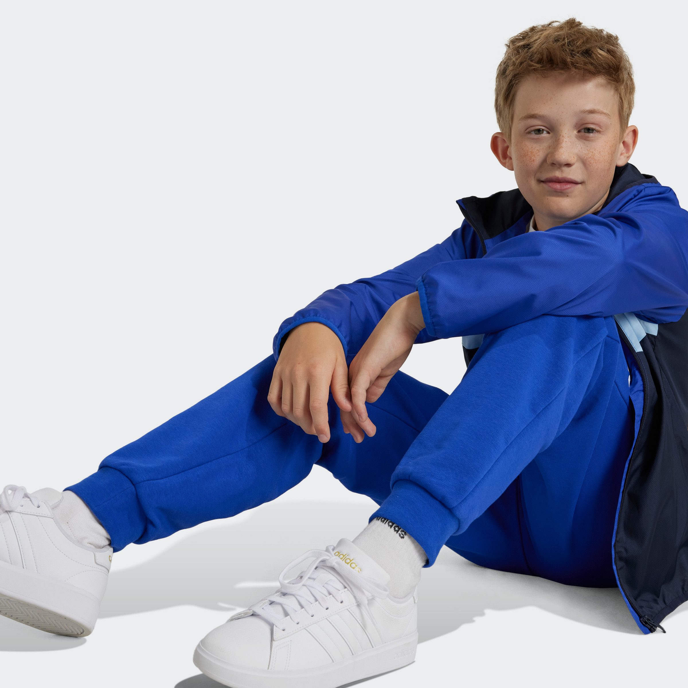 adidas Sportswear Sportbroek ESSENTIALS REGULAR FIT BIG LOGO COTTON BROEK (1-delig)