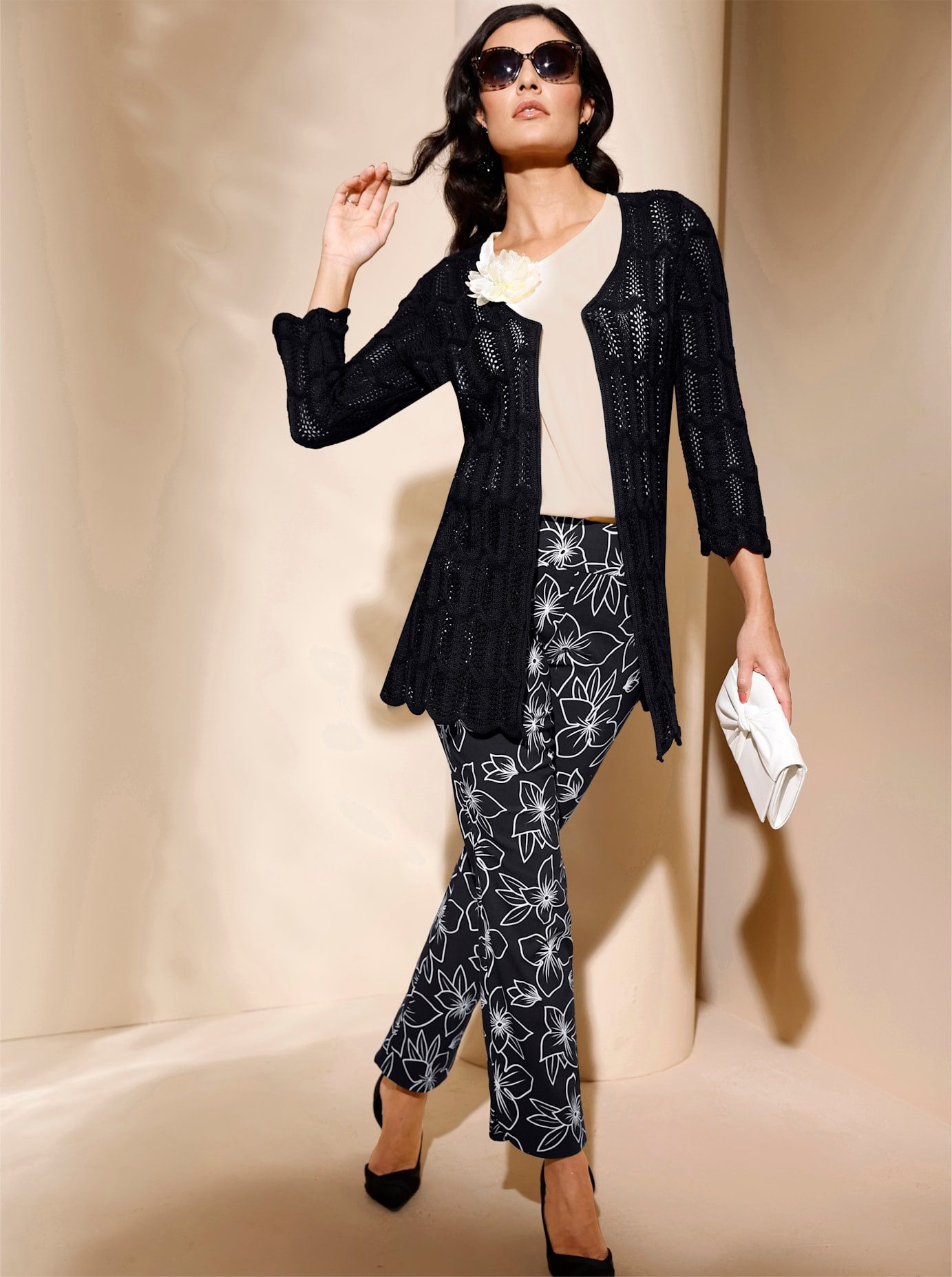 Creation L Geweven broek