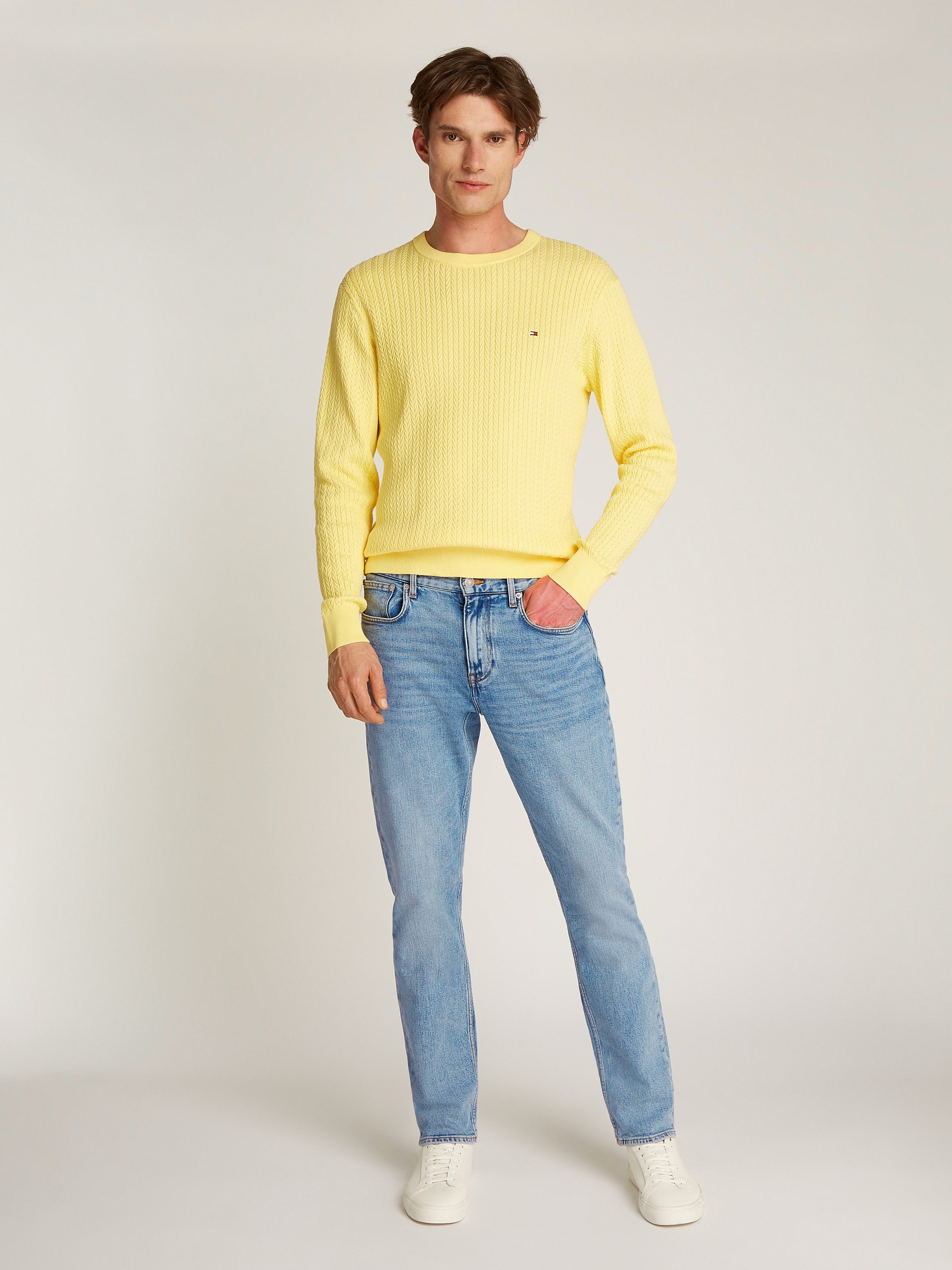 Tommy Hilfiger Straight jeans in blauwe wassing