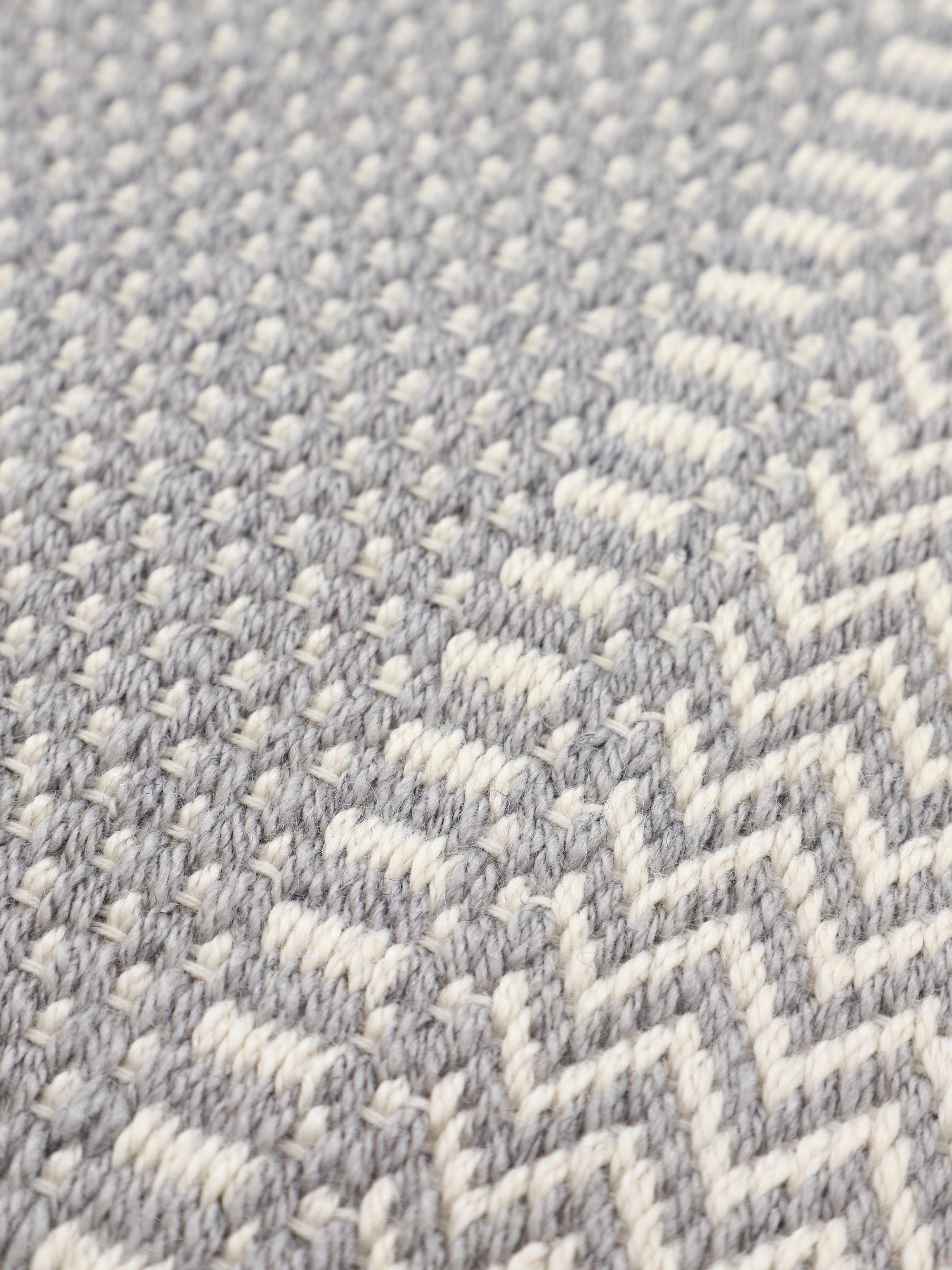carpetfine Vloerkleed Frida 205 Omkeerbaar tapijt, 100% gerecycled materiaal (PET), vlakweefsel, sisal uitstraling