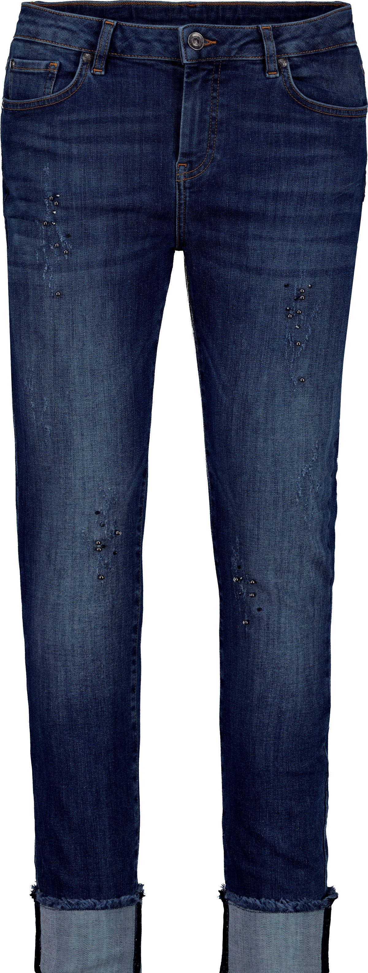 Monari Skinny fit jeans Broek Jeans parelsieraden
