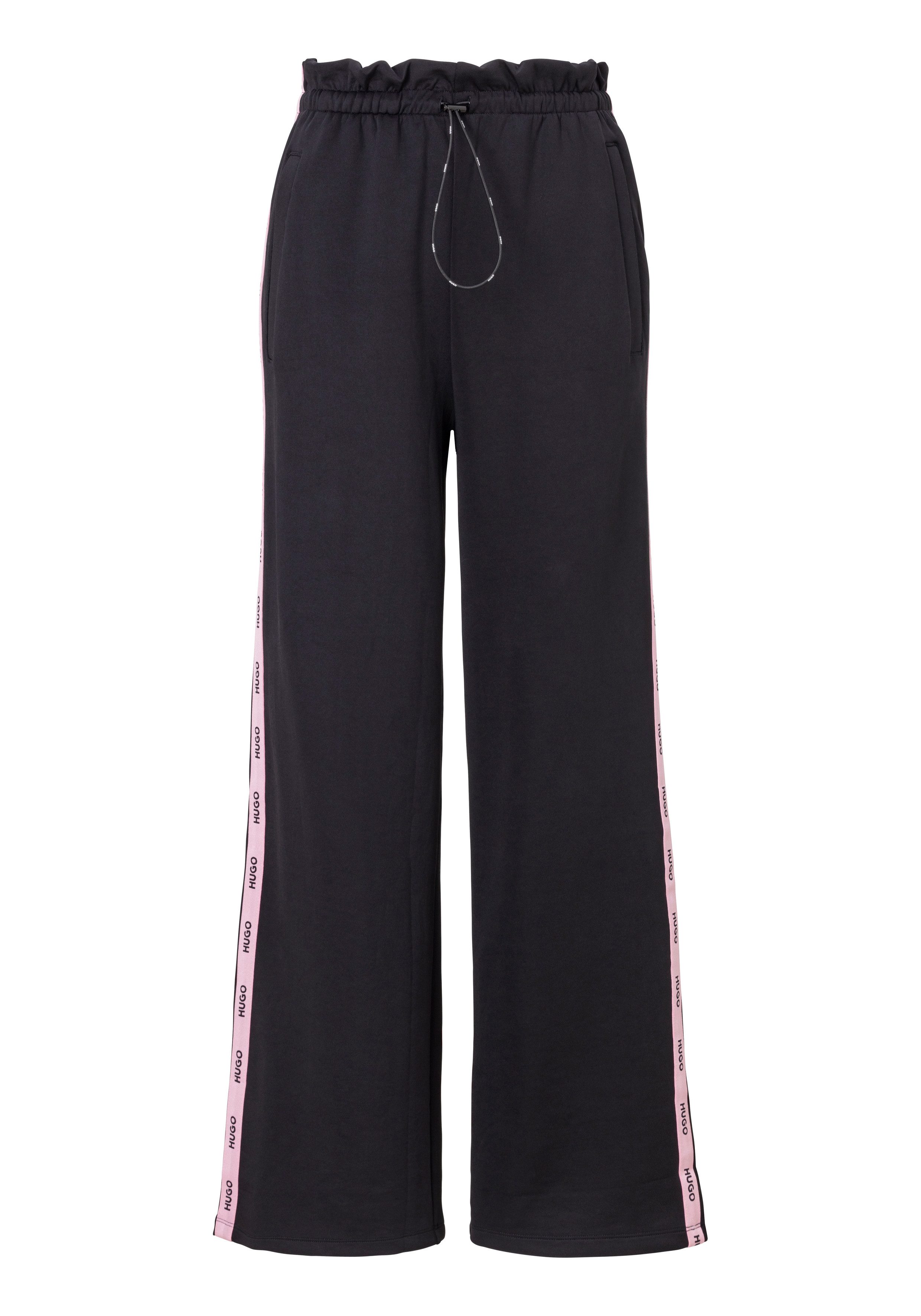 HUGO underwear Joggingbroek DALIA_PANTS zijwaarts met contrasterende hugo logo-tekst