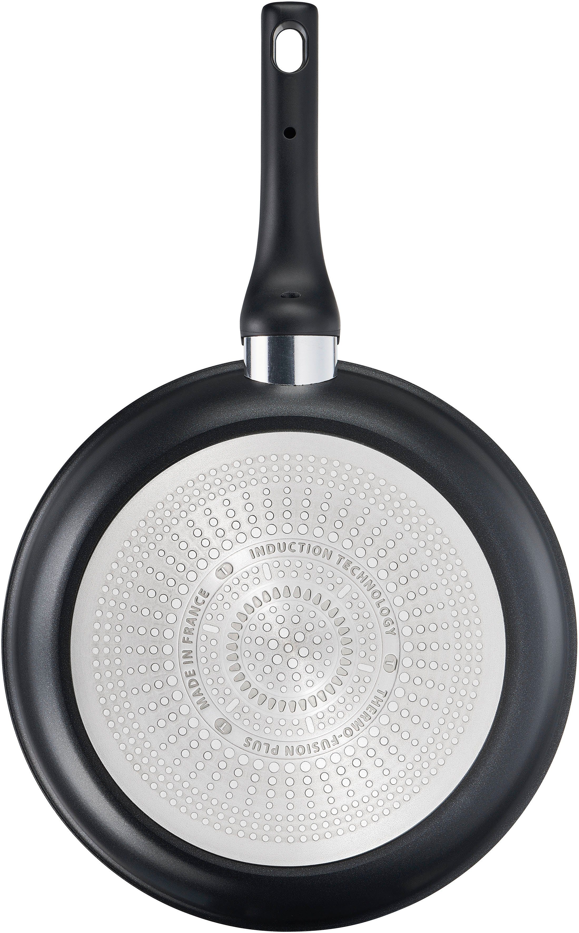 Tefal Pannenset Unlimited Ice Force kratzbestendige anti-aanbakverzegeling, thermo-signaal, inclusief accessoires (set, 5-delig)