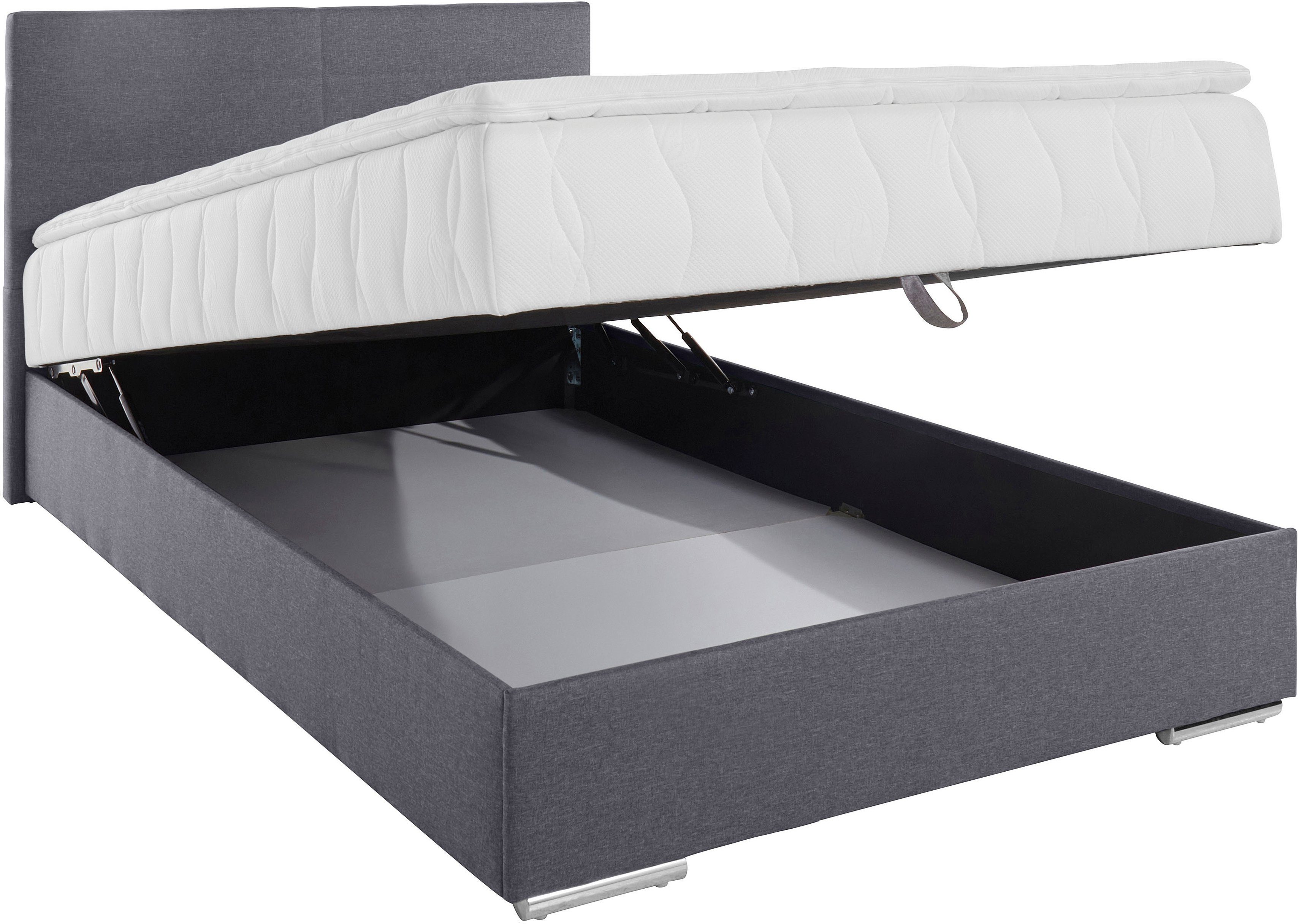 COTTA Boxspring Tom met bedkist, topmatras en sierkussen