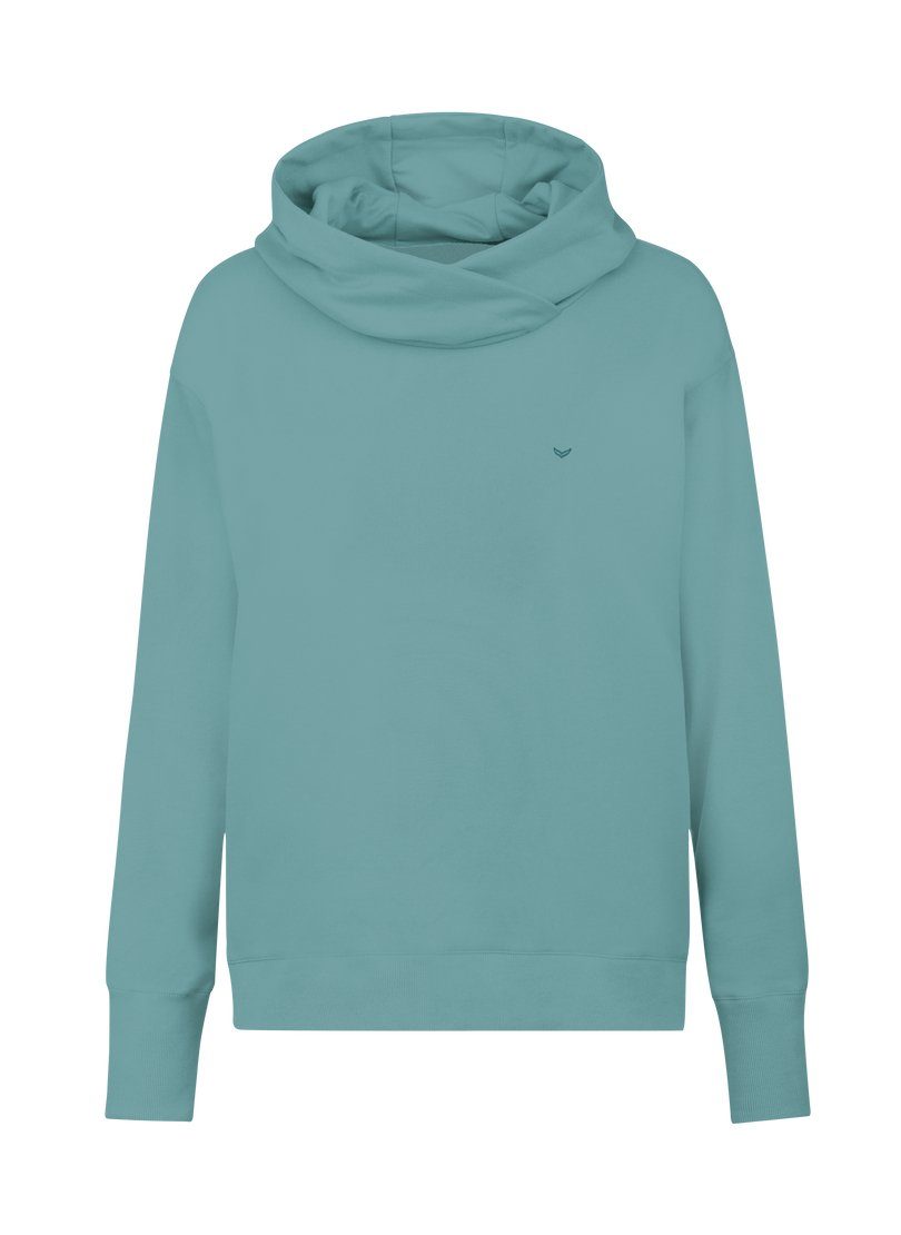 Trigema Sweatshirt TRIGEMA hoodie in lichte sweatkwaliteit
