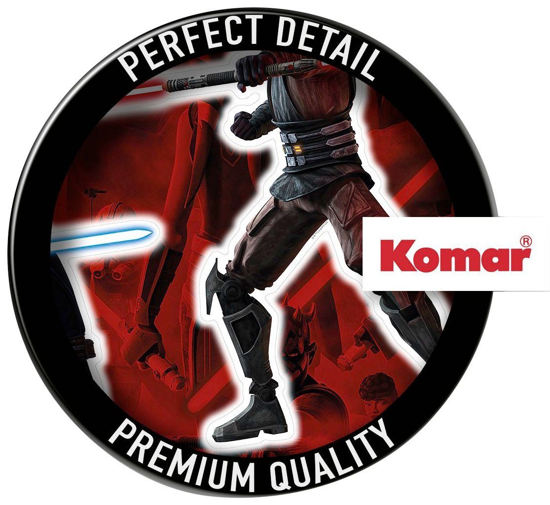 Komar Wandfolie Clone Wars Showdown - afm. 100 x 70 cm (6-delig)